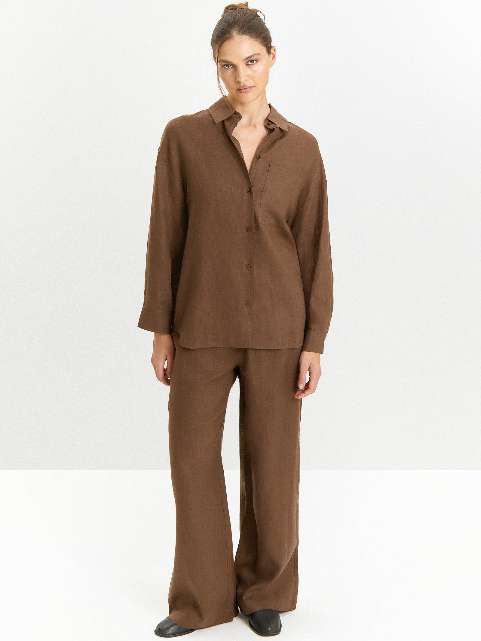 Рубашка из 100% льна