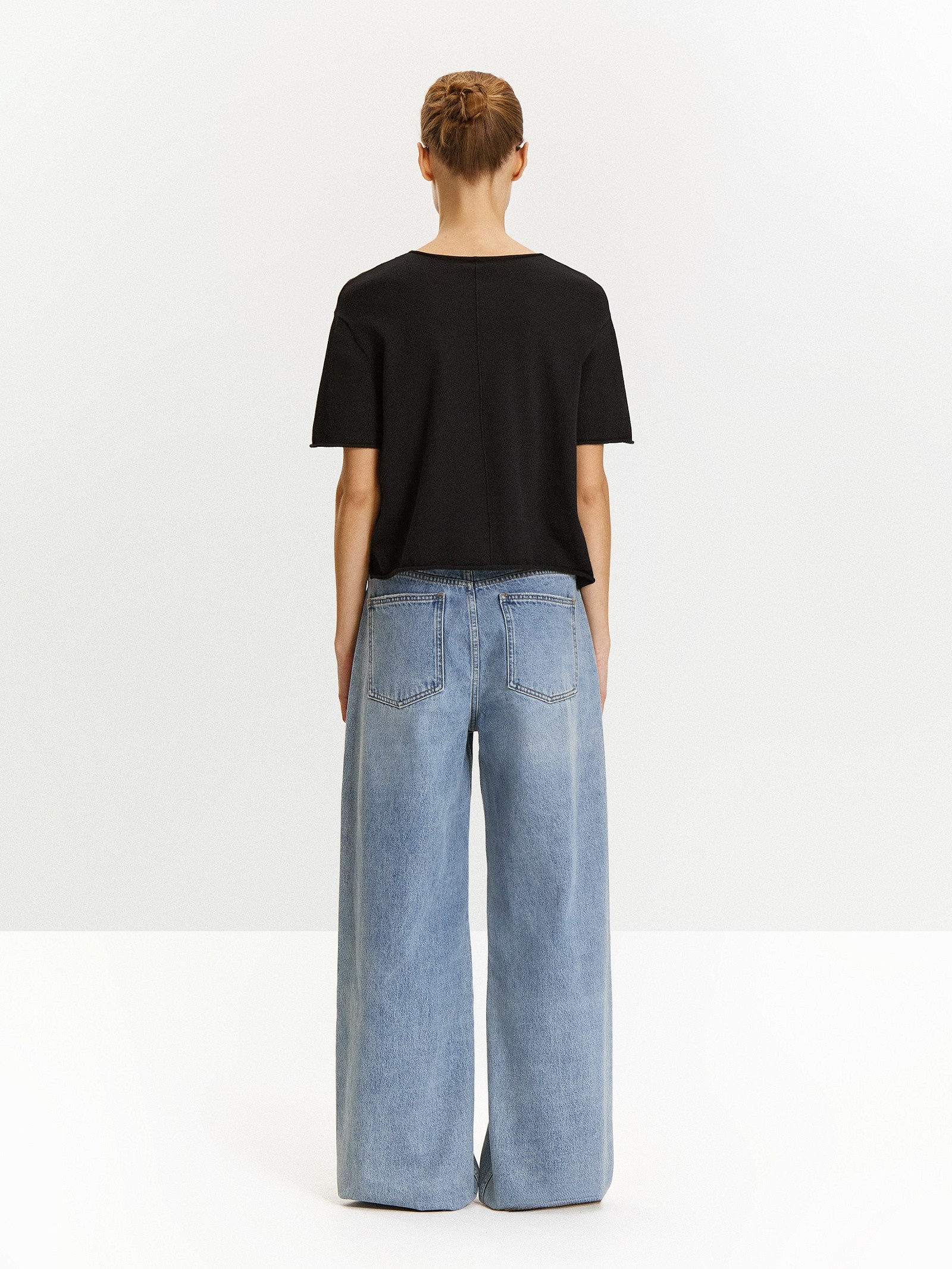 Трикотажная футболка из 100% хлопка