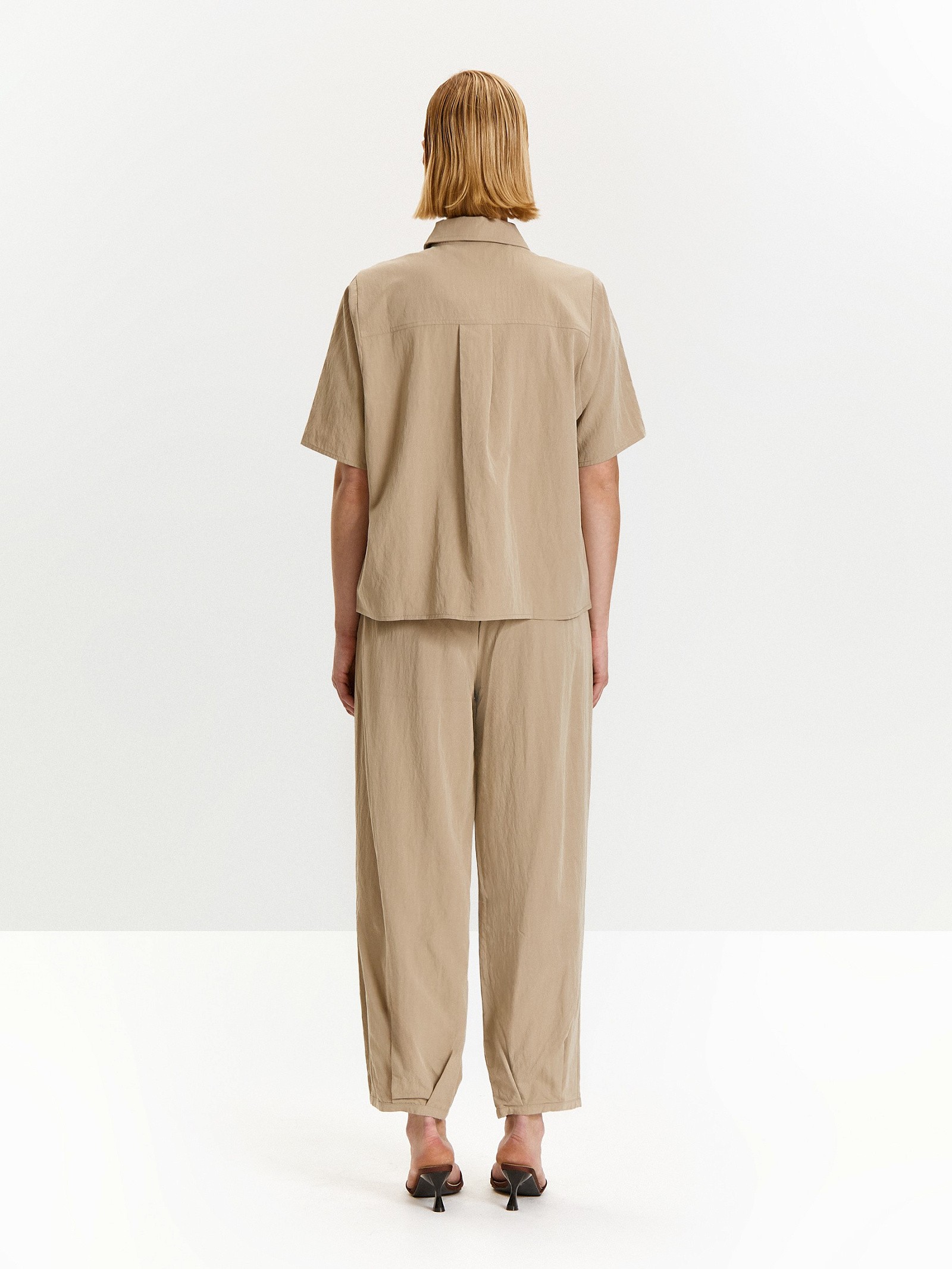 Рубашка свободного кроя