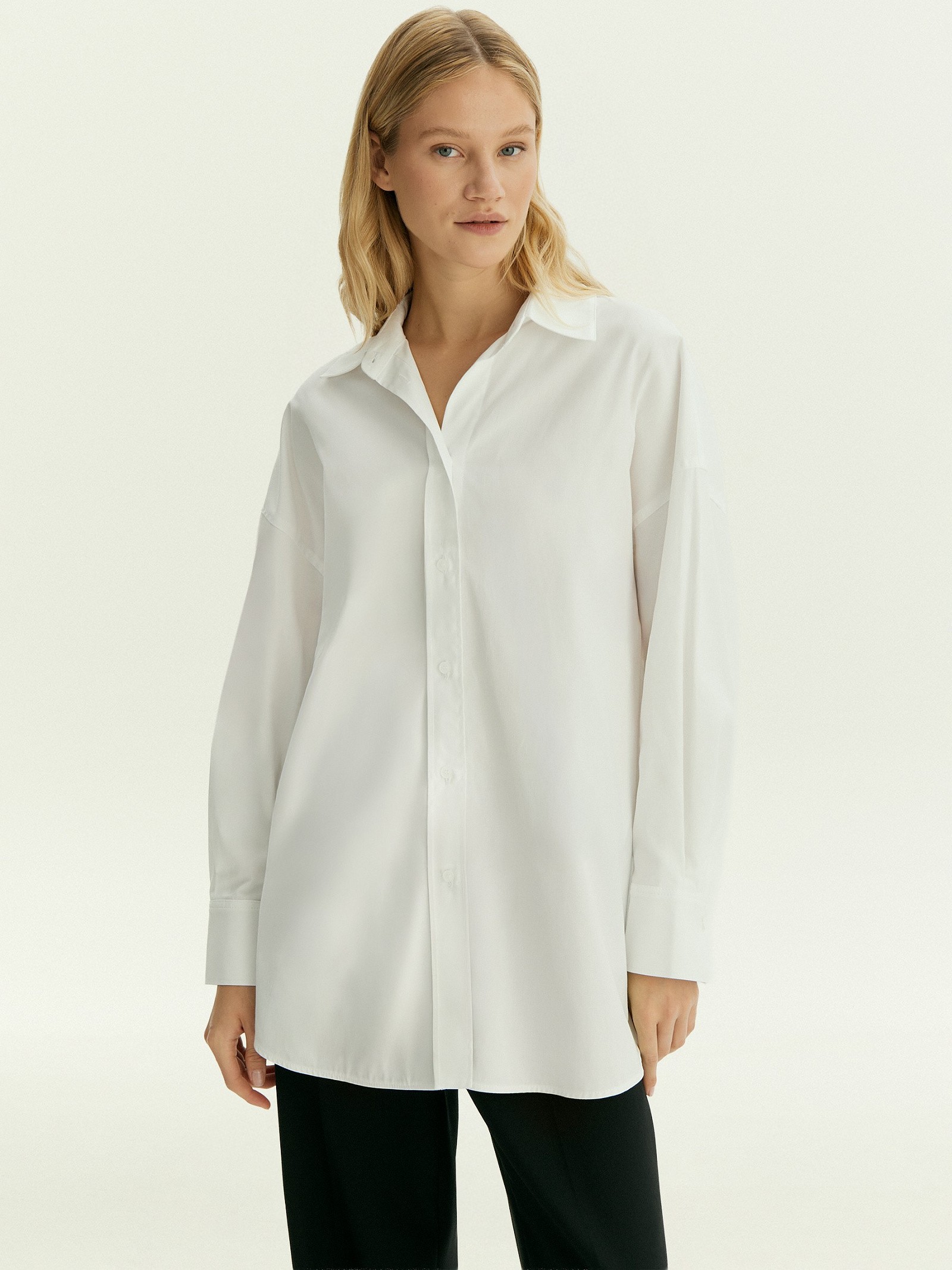 Рубашка из хлопка Оксфорд