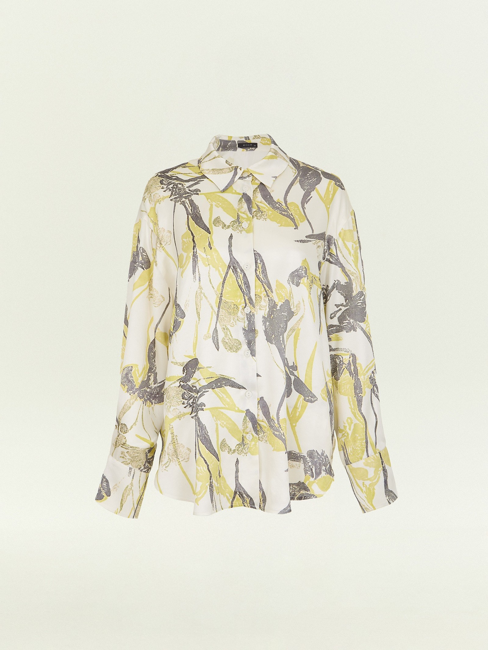 Рубашка с цветочным принтом из 100% вискозы