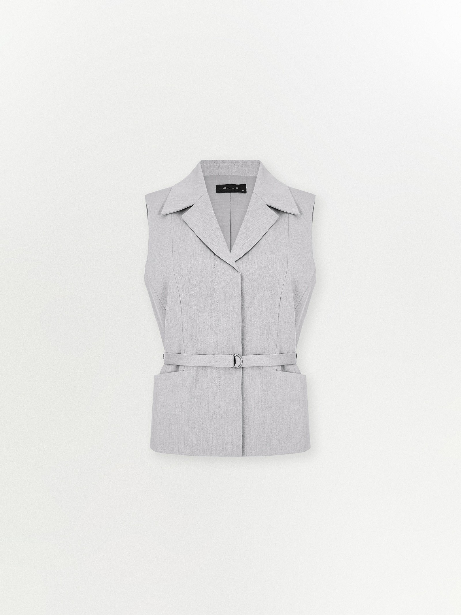 Жилет с поясом