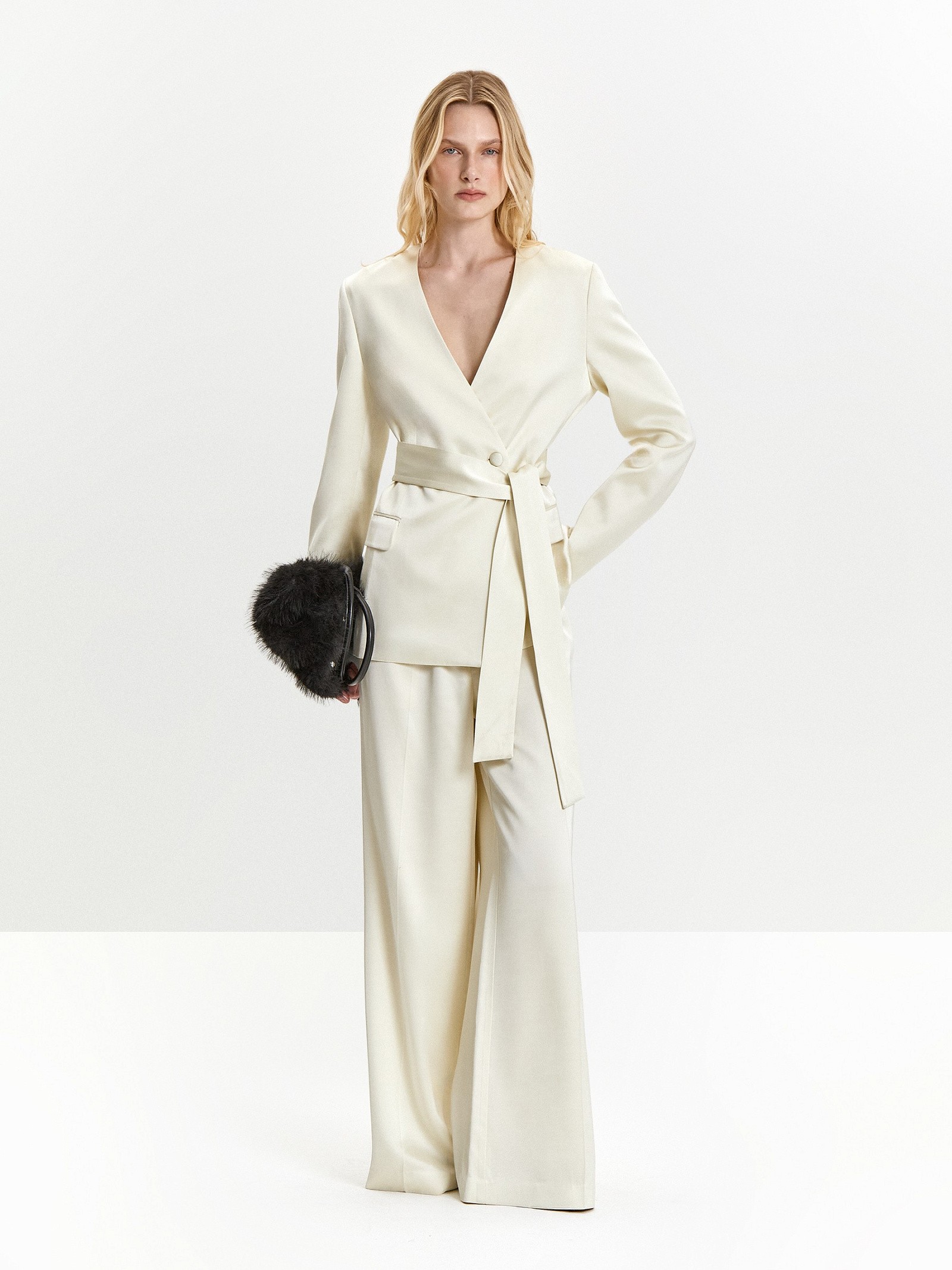 Брюки прямого кроя