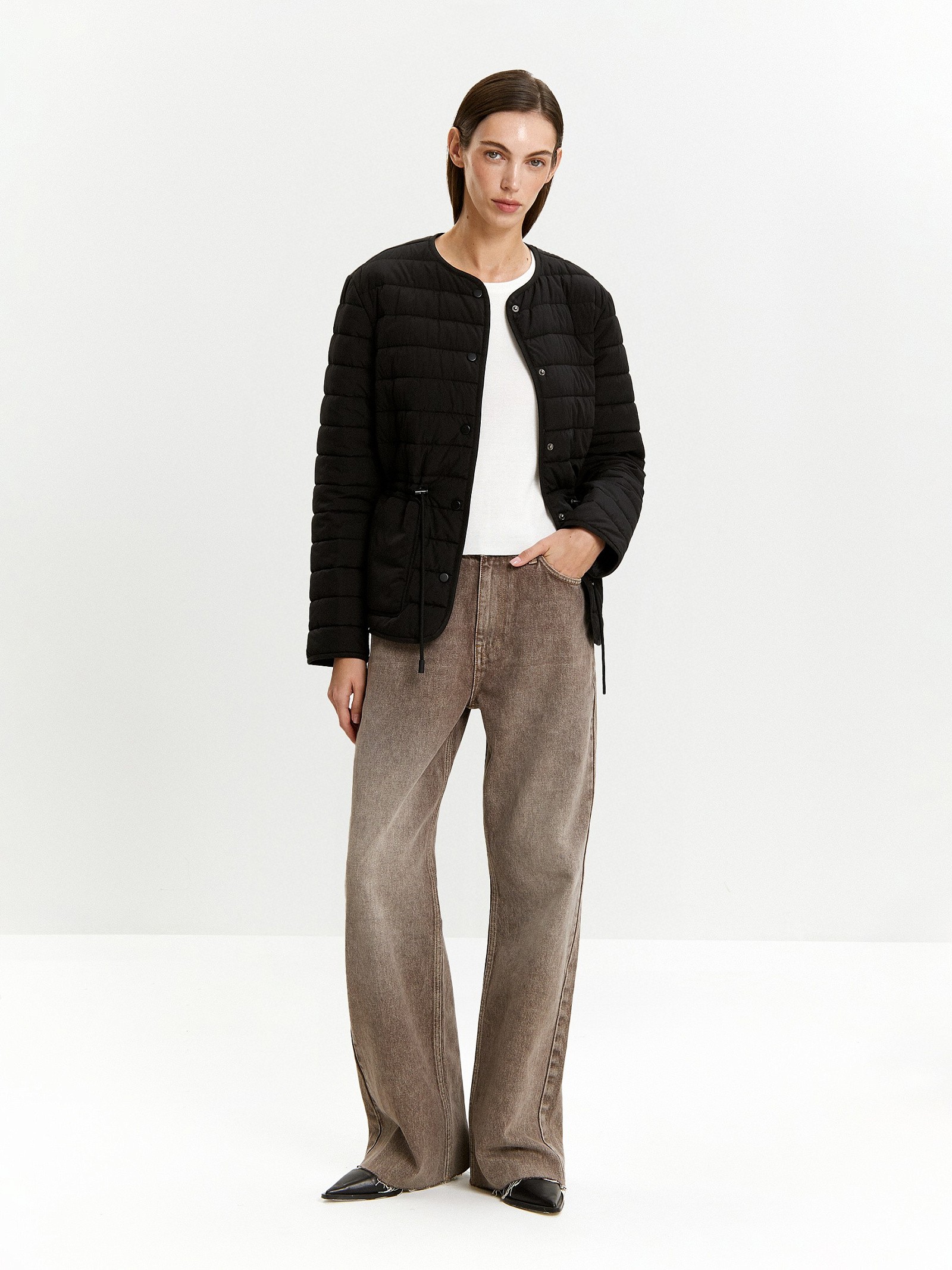 Куртка с кулиской