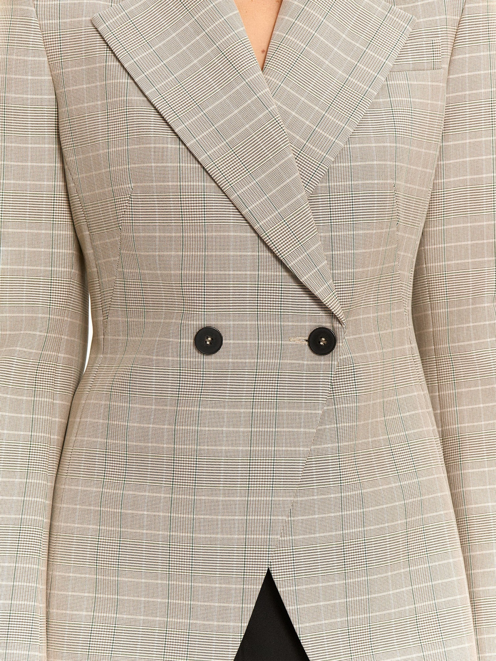 Жакет в клетку