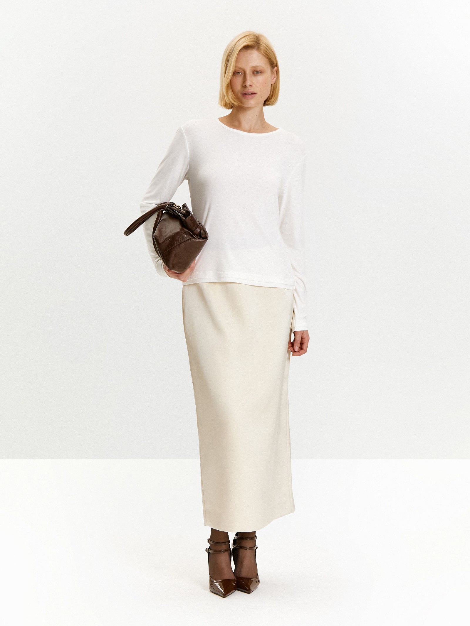 Юбка прямого кроя