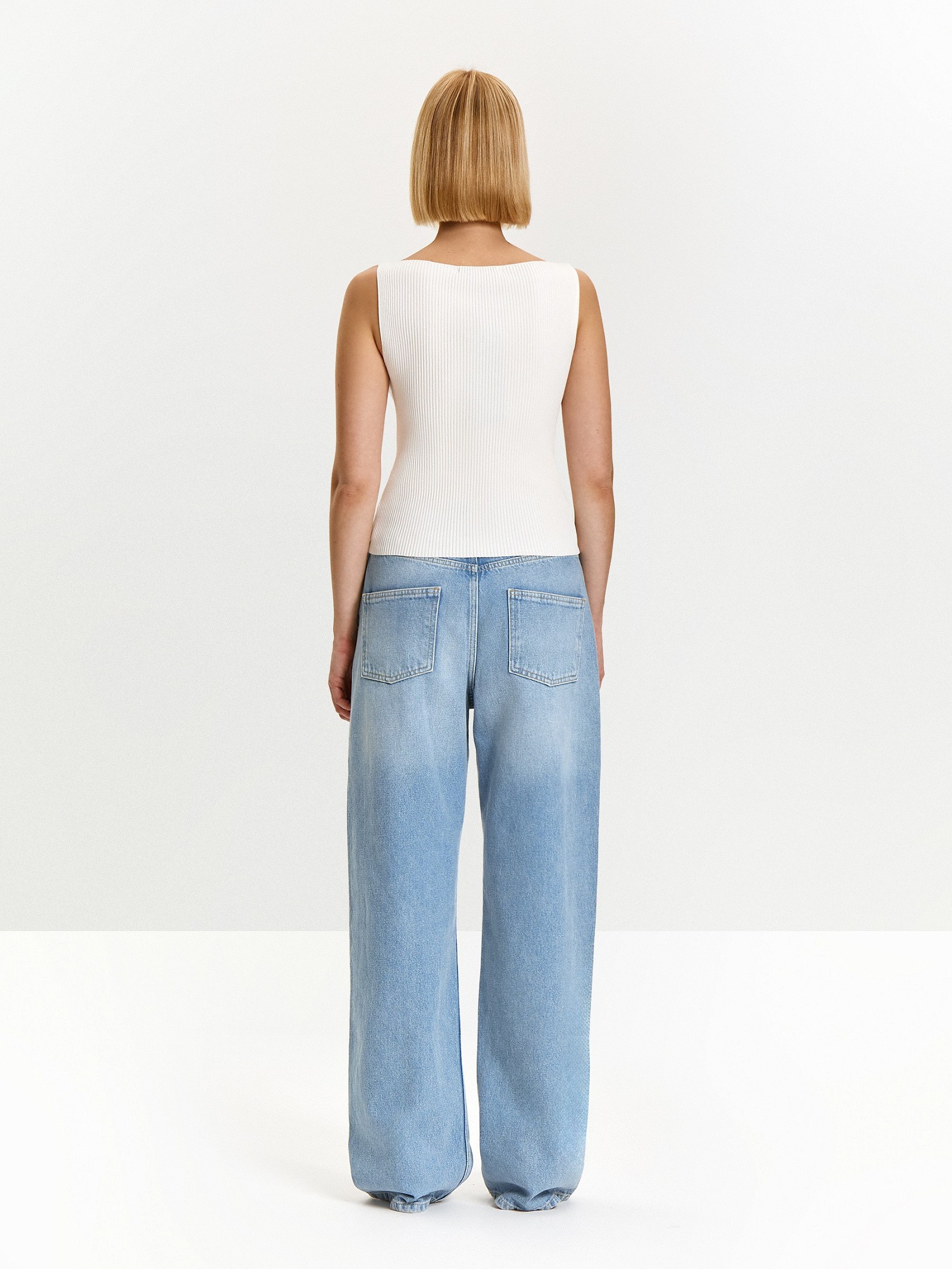 Трикотажный топ