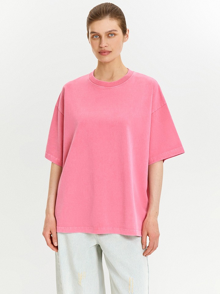 Футболка с эффектом варки