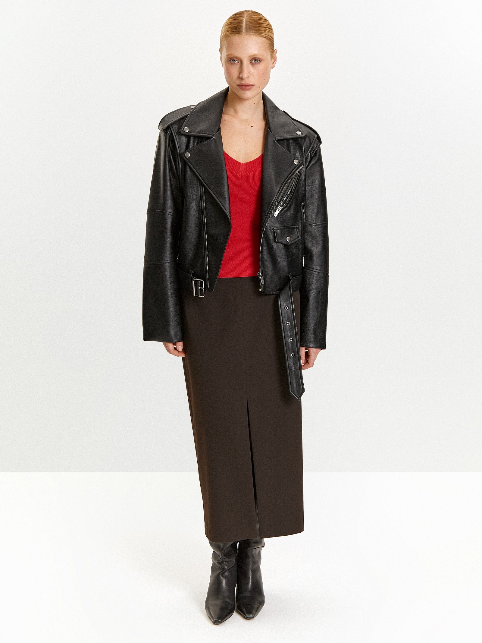 Косуха из экокожи