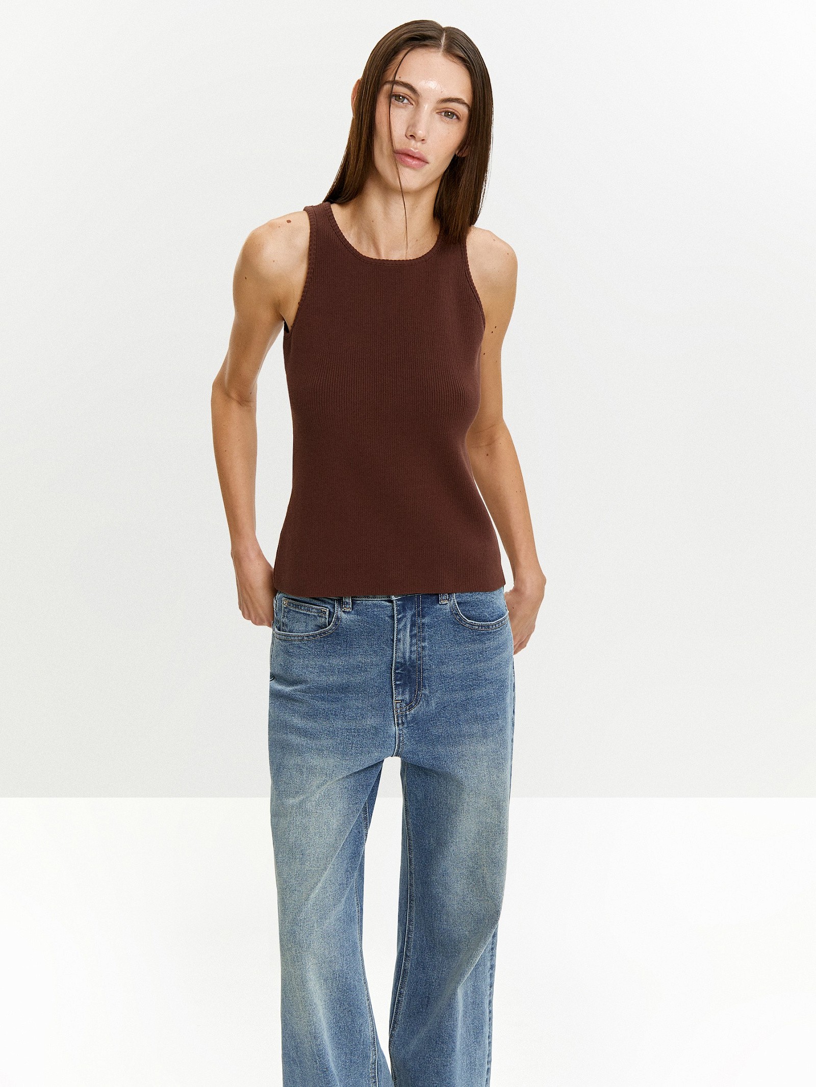 Трикотажный топ