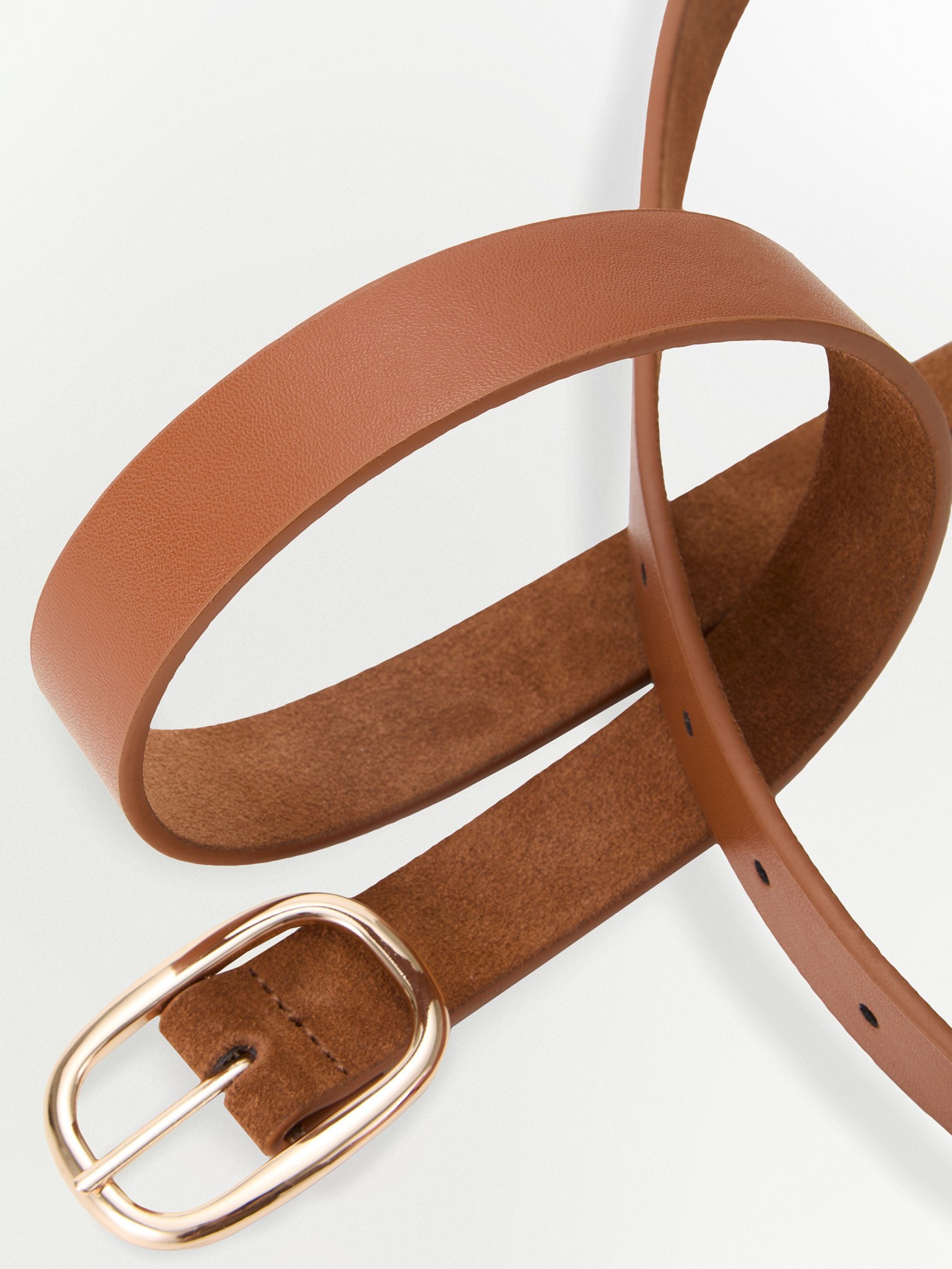 Ремень из натуральной замши