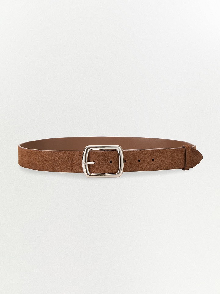 Ремень из натуральной замши