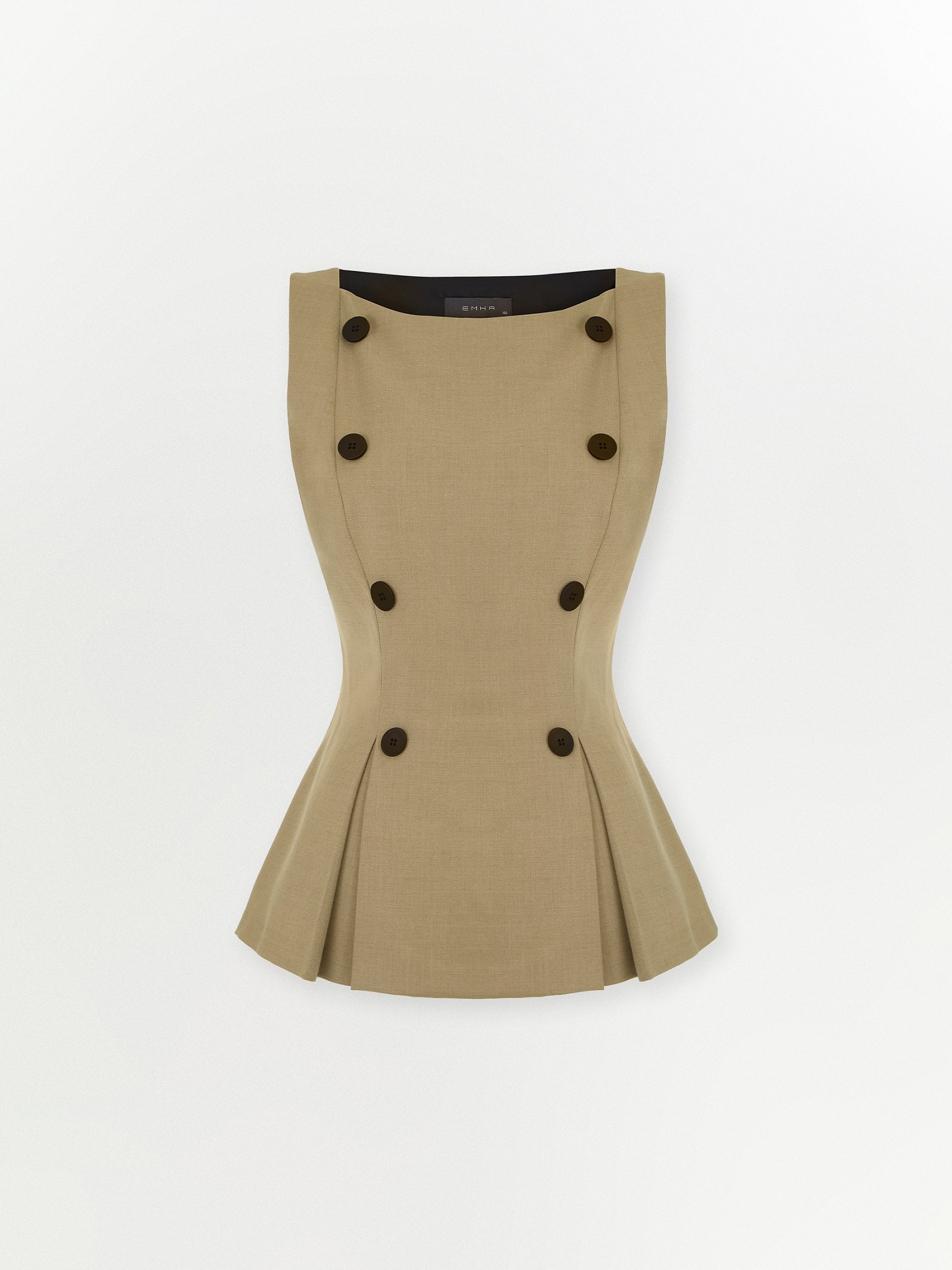 Блузка без рукавов