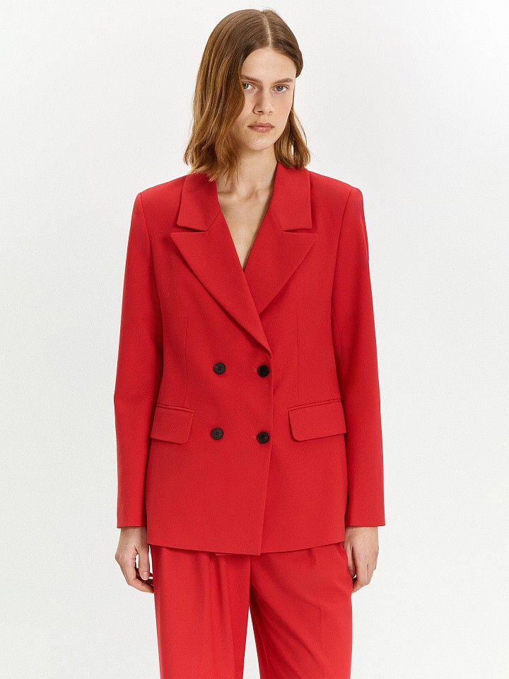 Жакет приталенного кроя