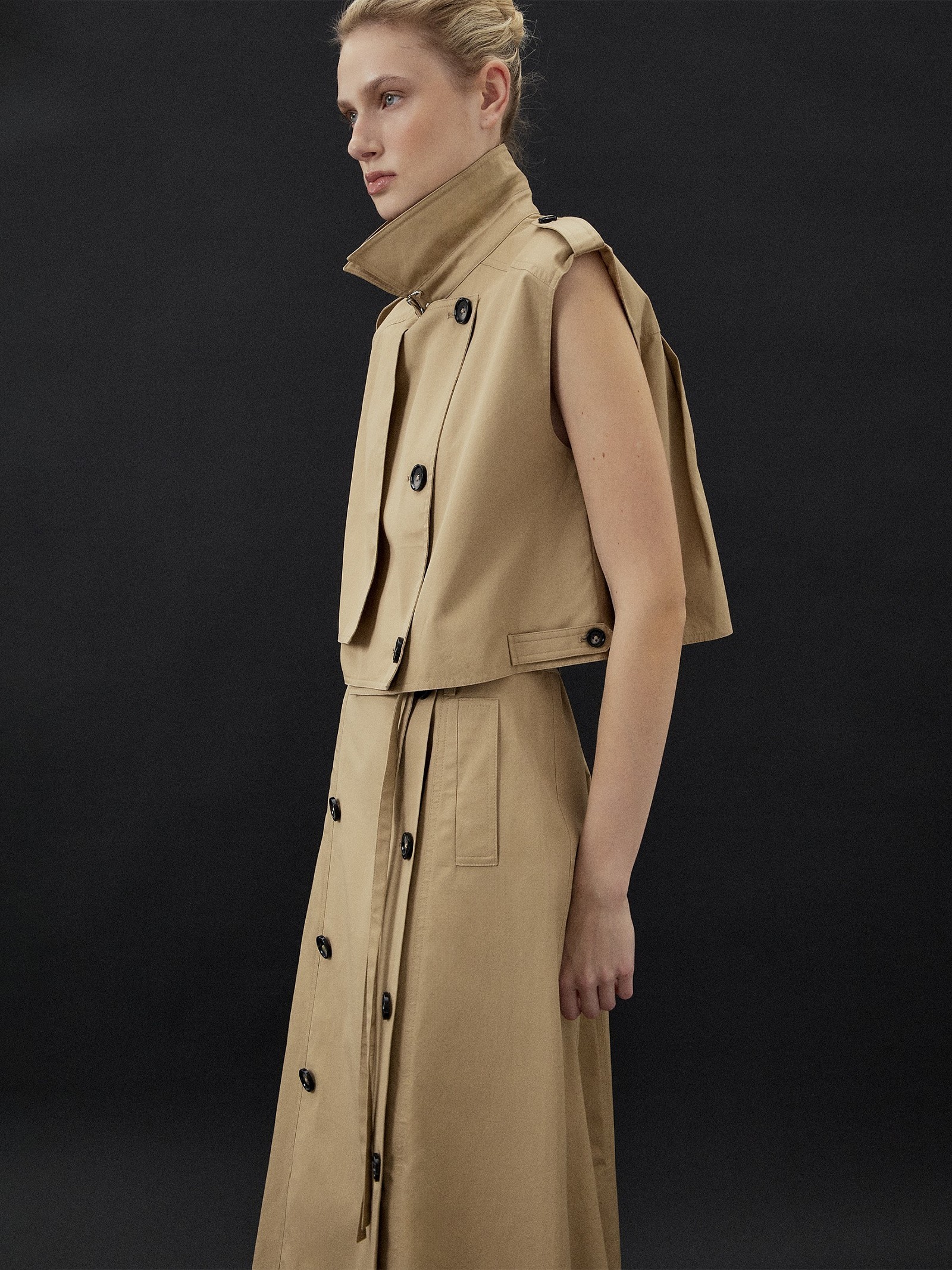 Жилет без рукавов