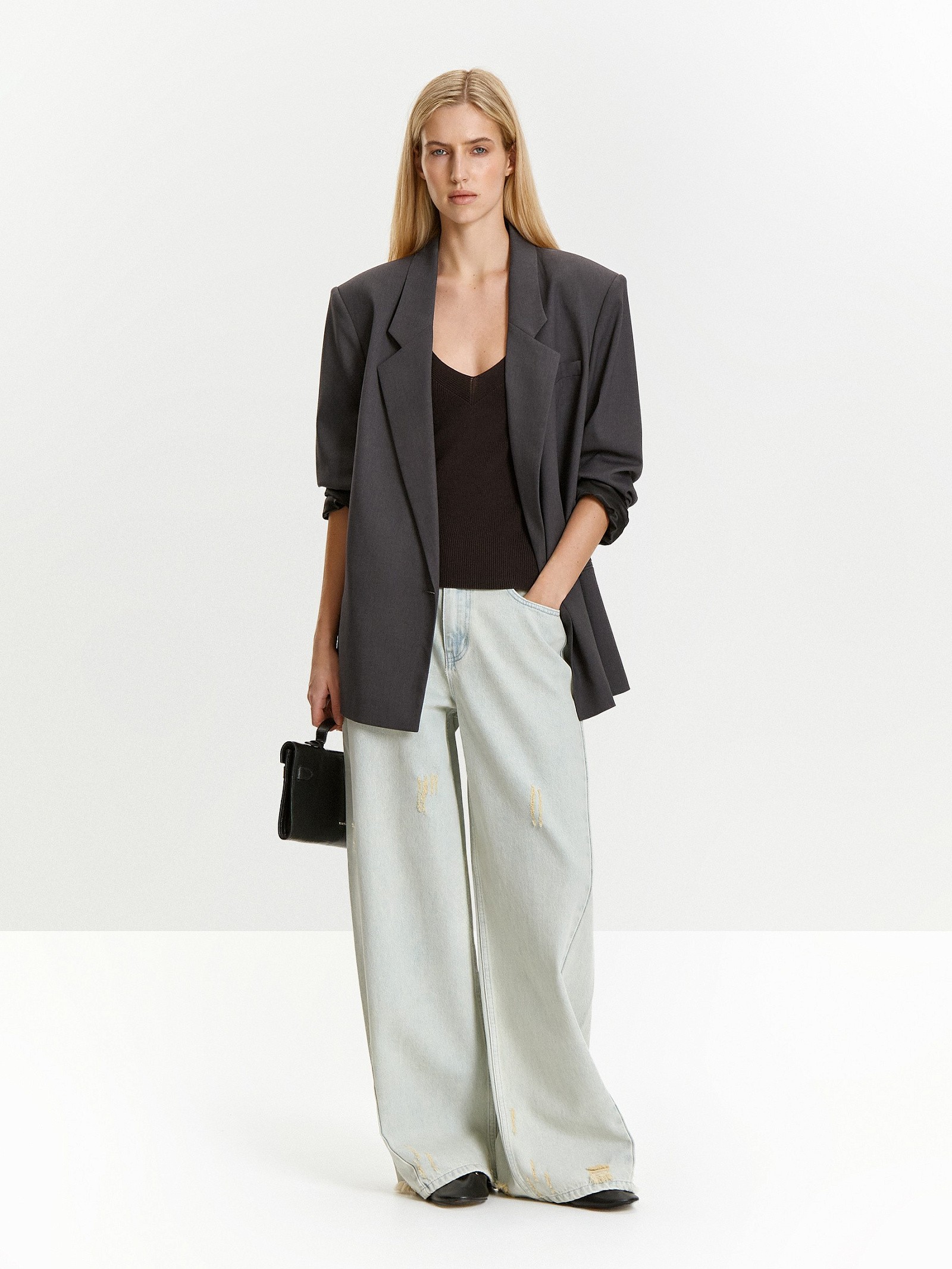 Трикотажный топ