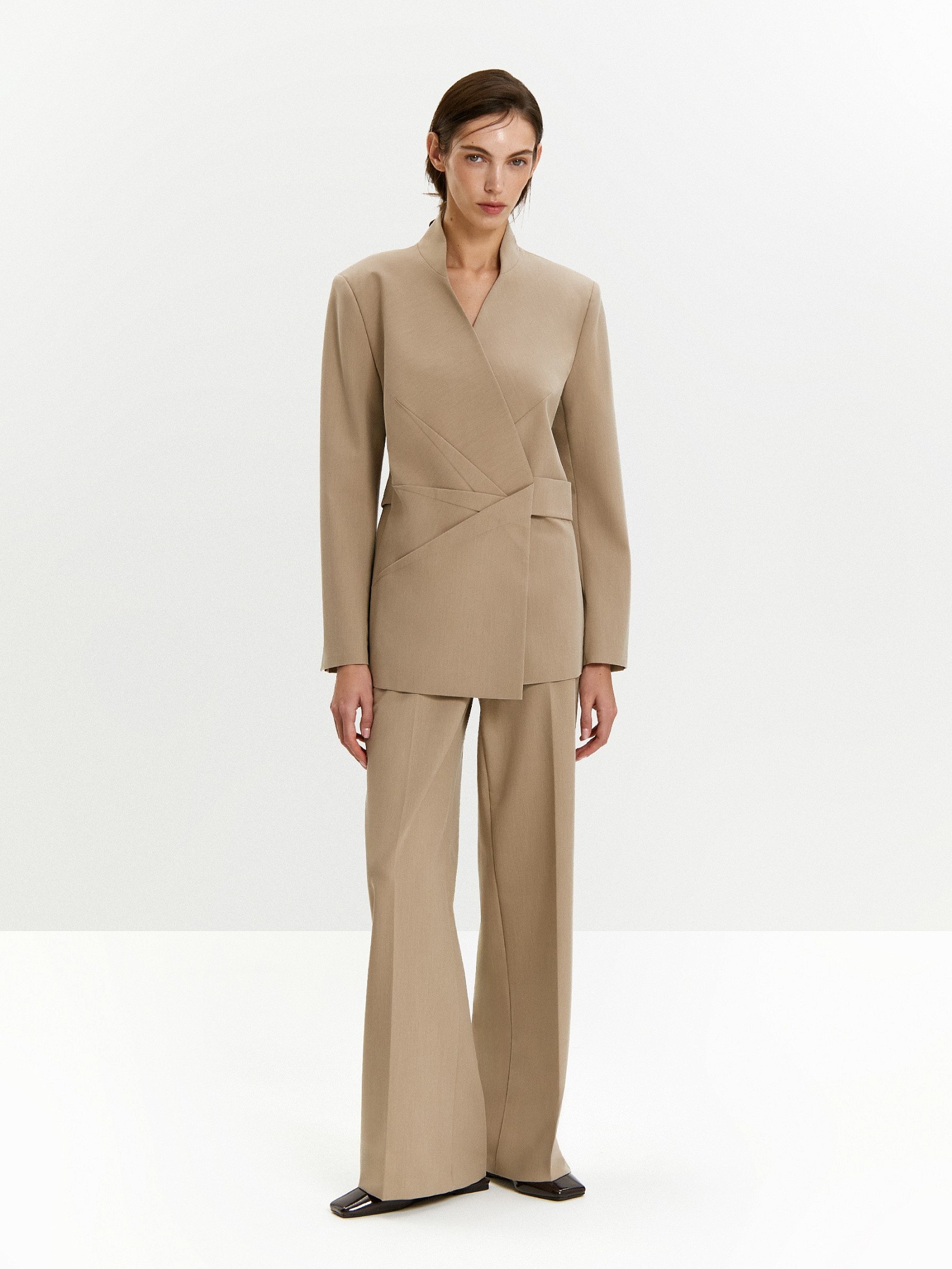 Брюки широкого кроя