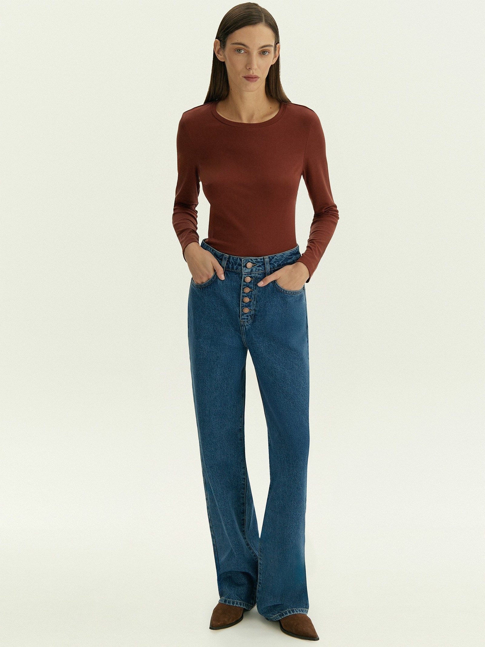 Джинсы Straight Leg 472