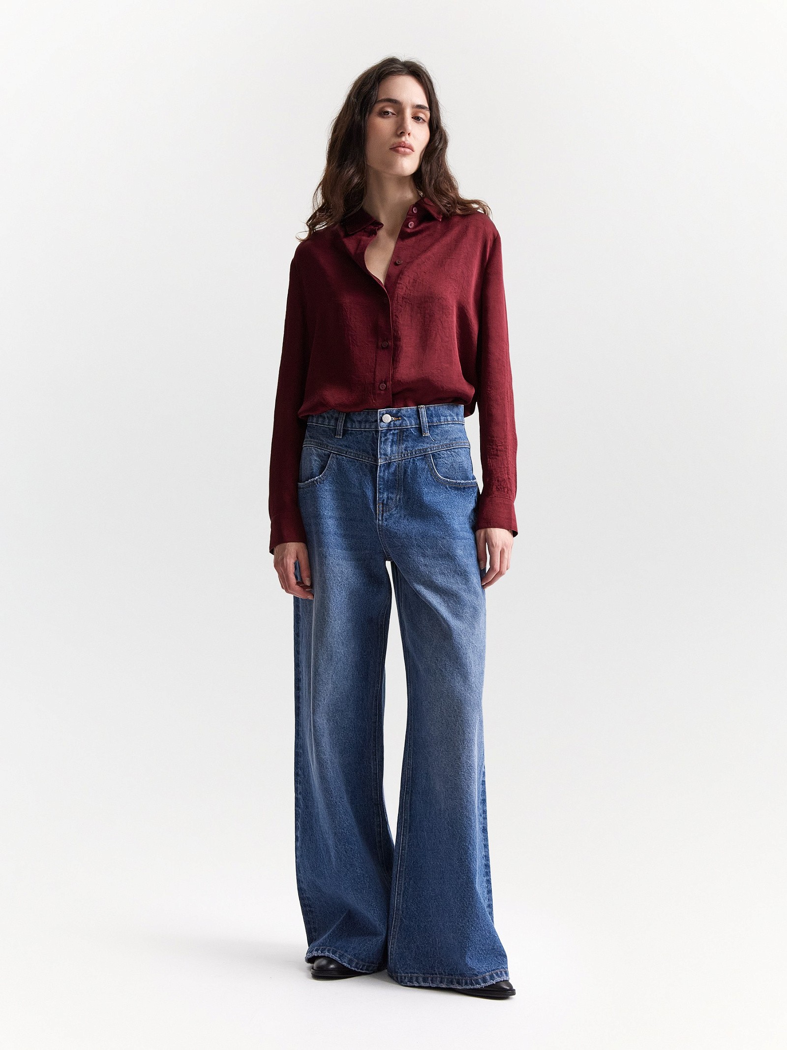 Джинсы Wide Leg 533