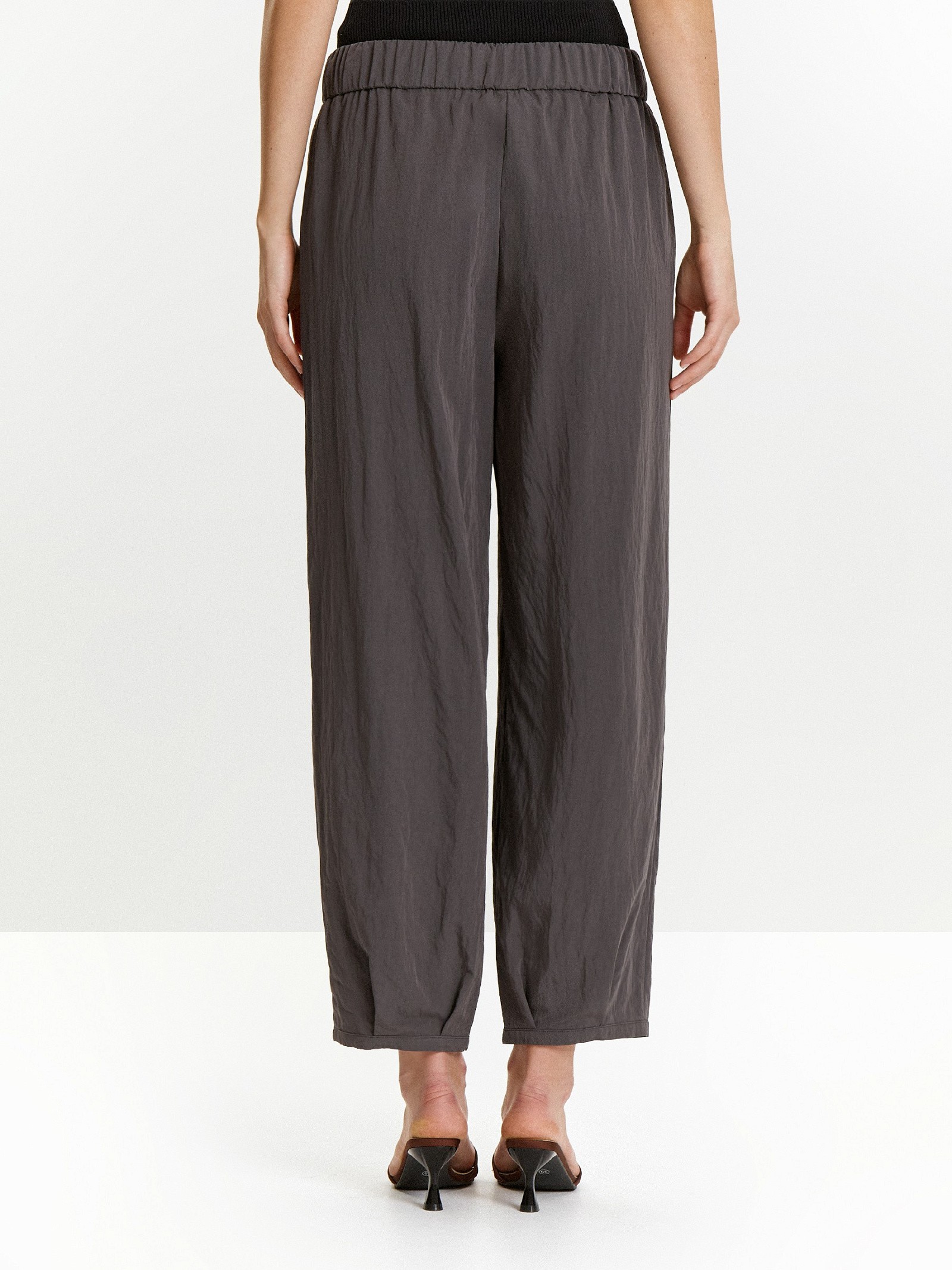 Брюки о-силуэта