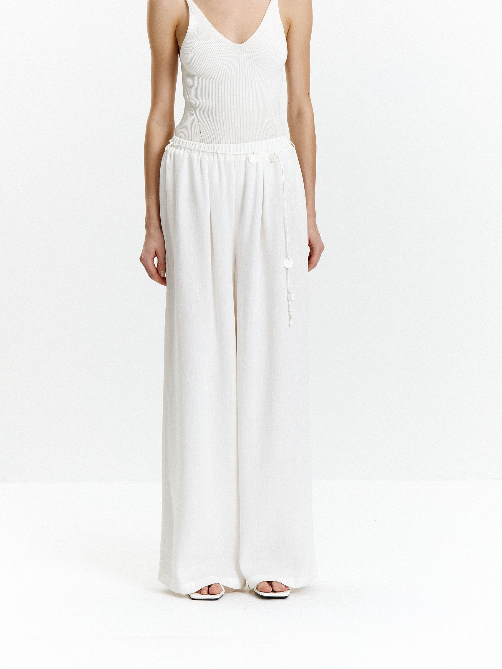 Брюки широкого кроя