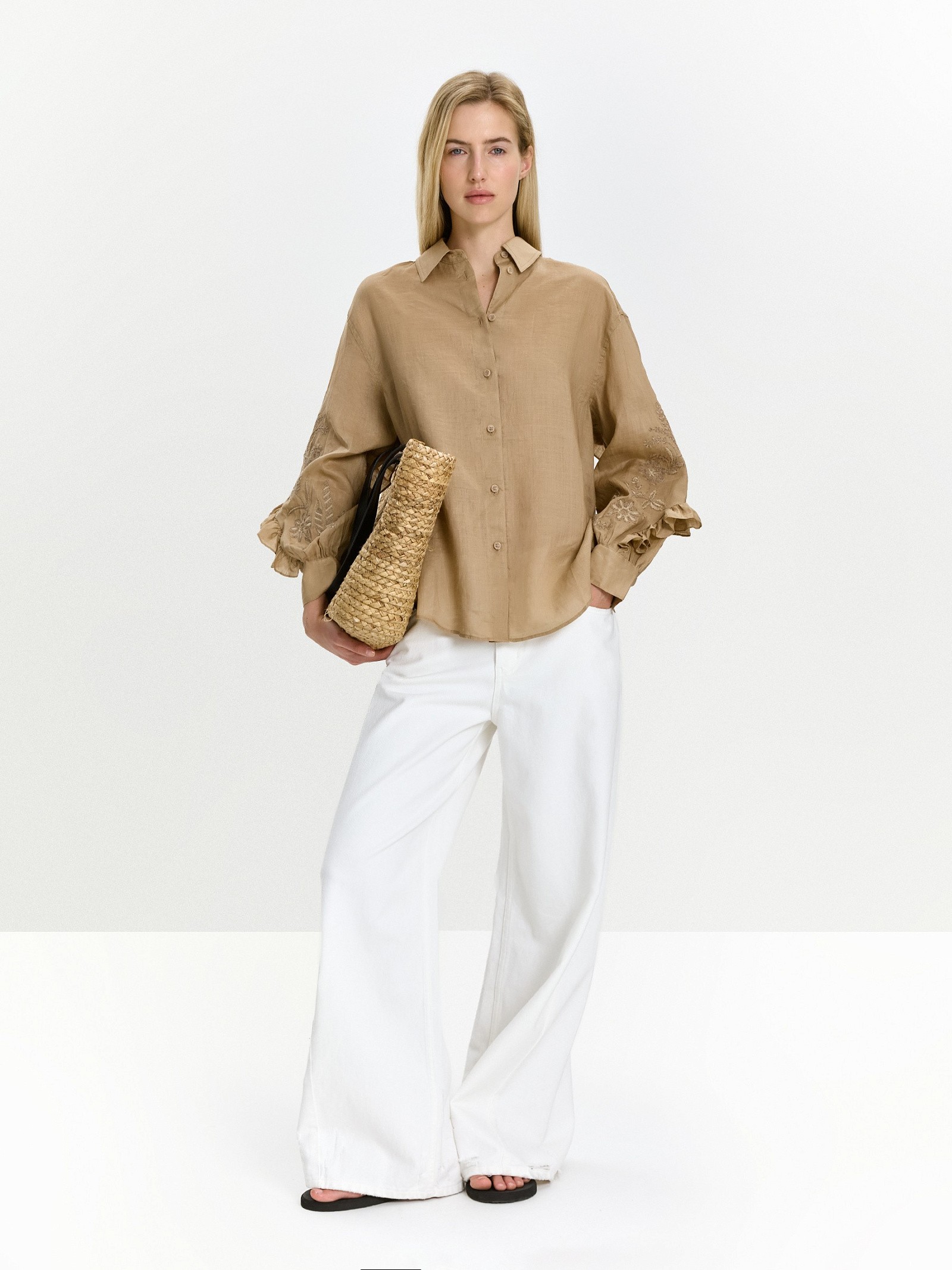 Рубашка из 100% рами