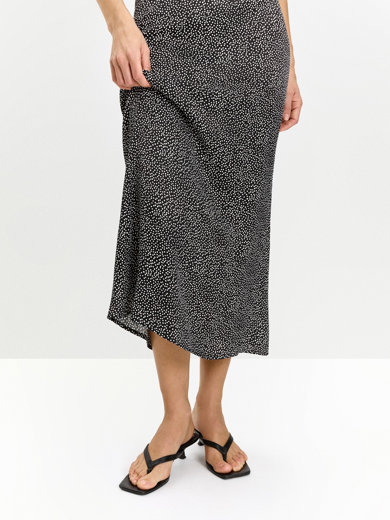 Юбка в горох