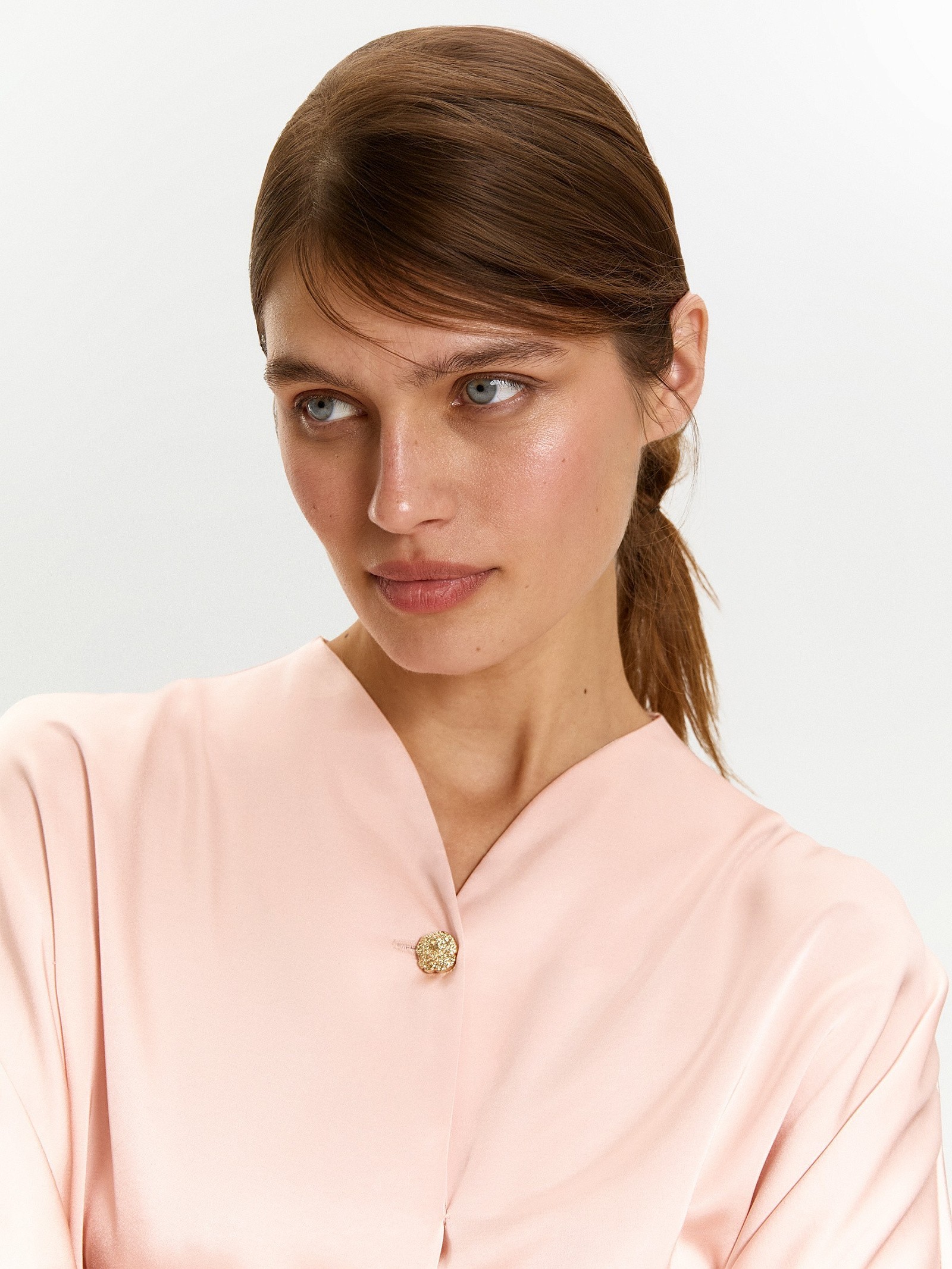 Блузка с длинным рукавом