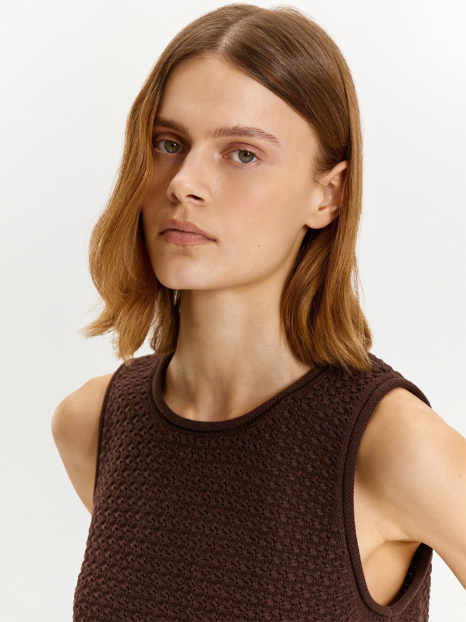 Трикотажный топ