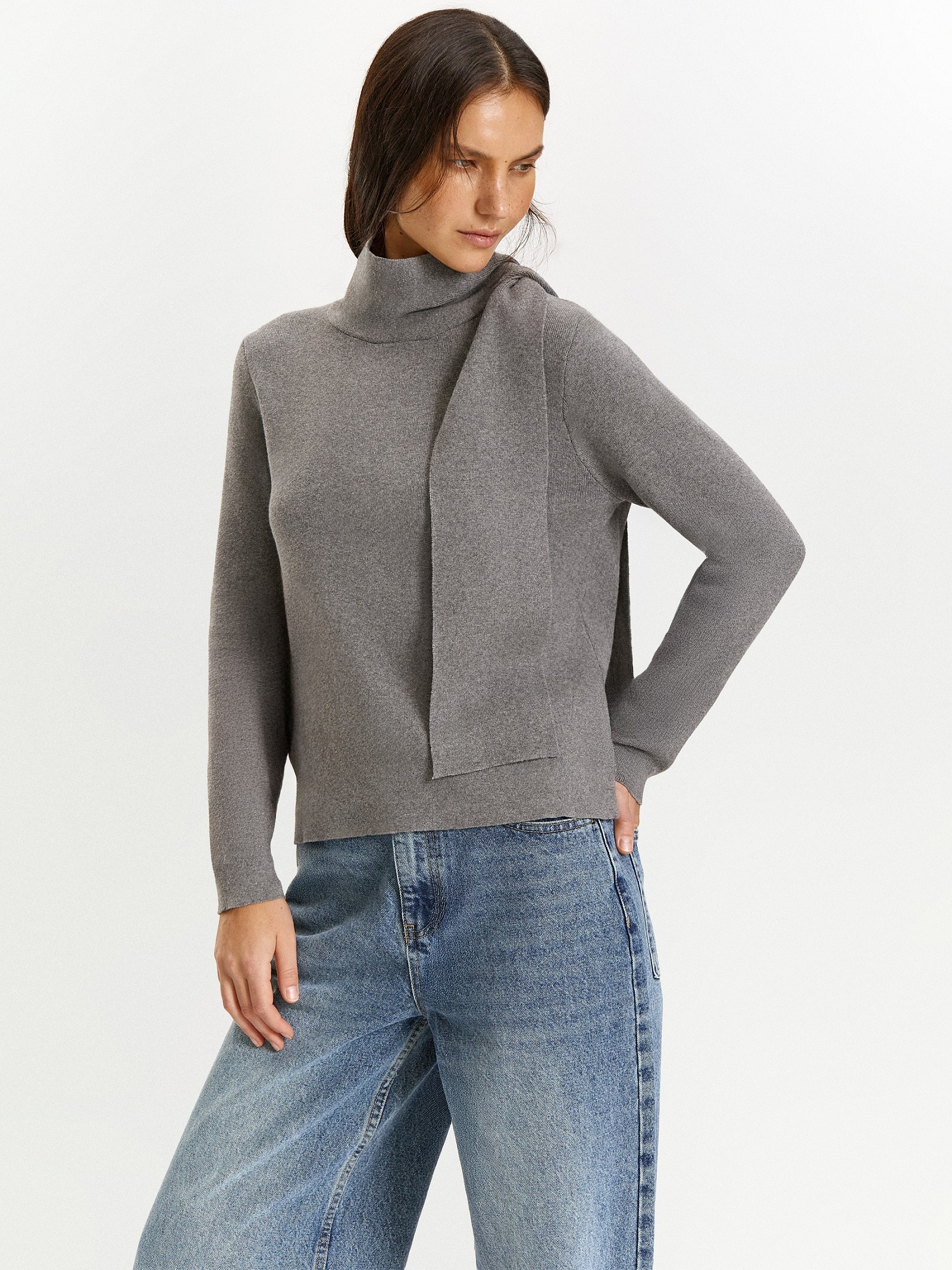 Джемпер с содержанием кашемира