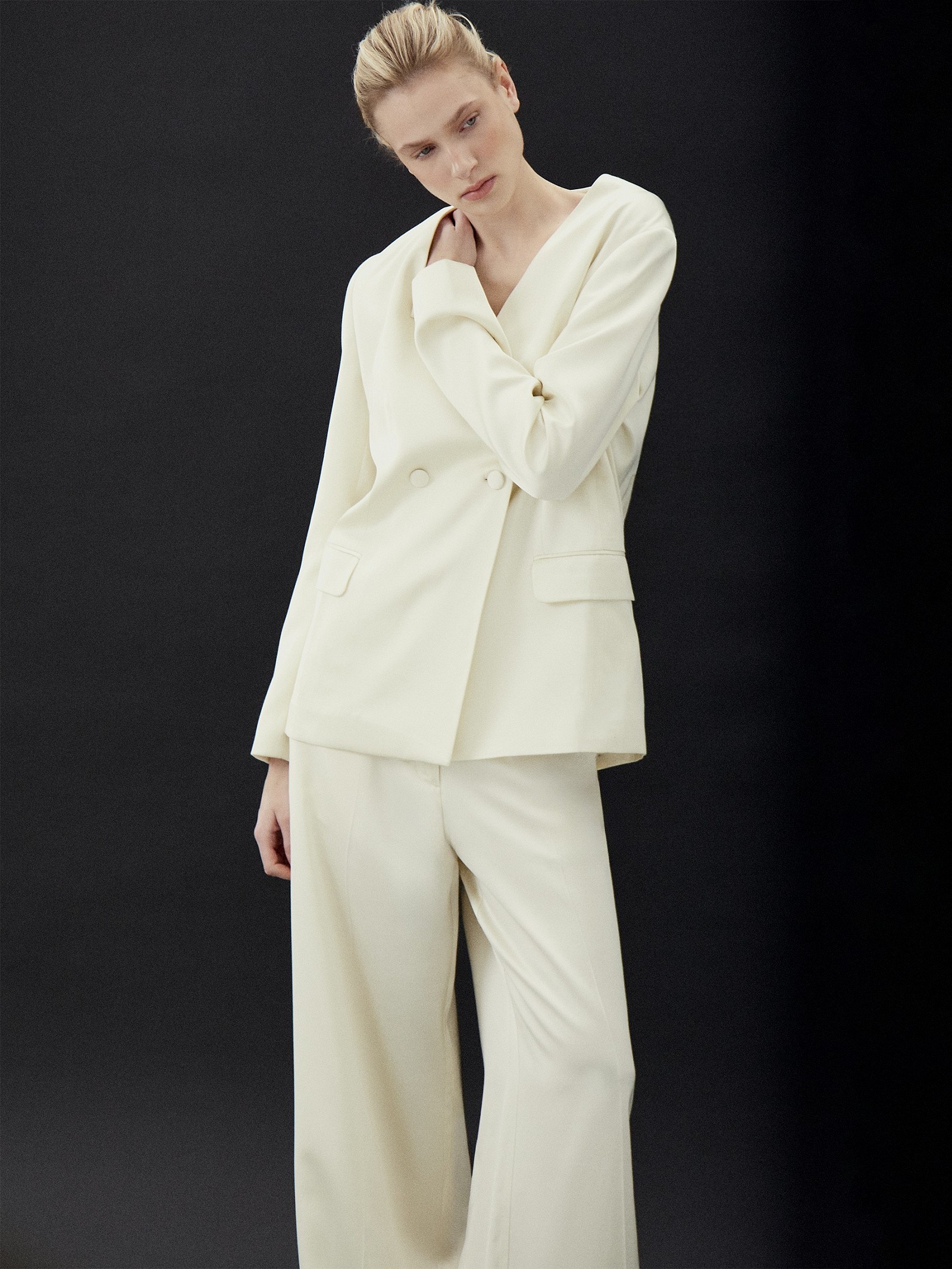 Брюки прямого кроя