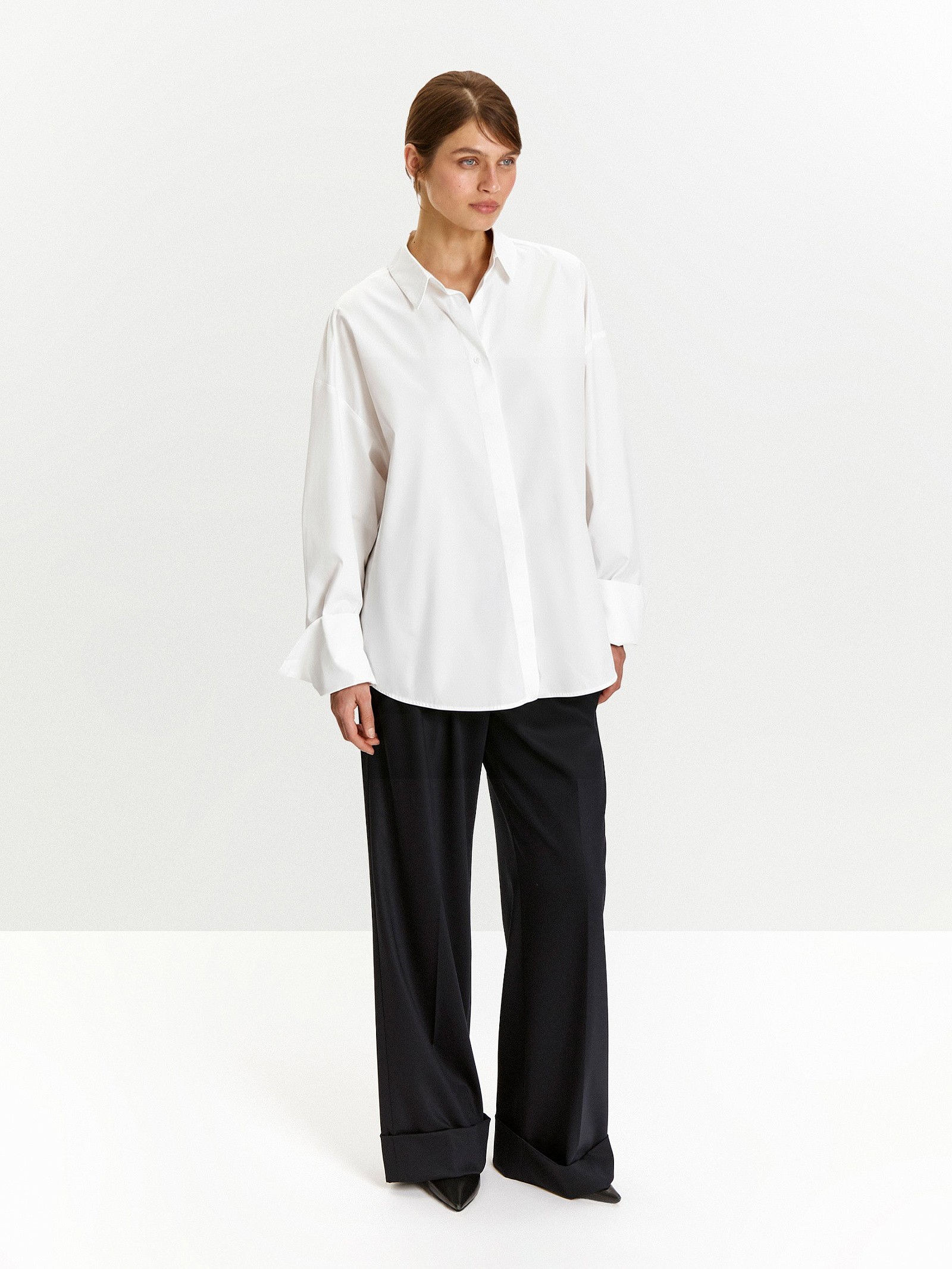 Рубашка удлиненная