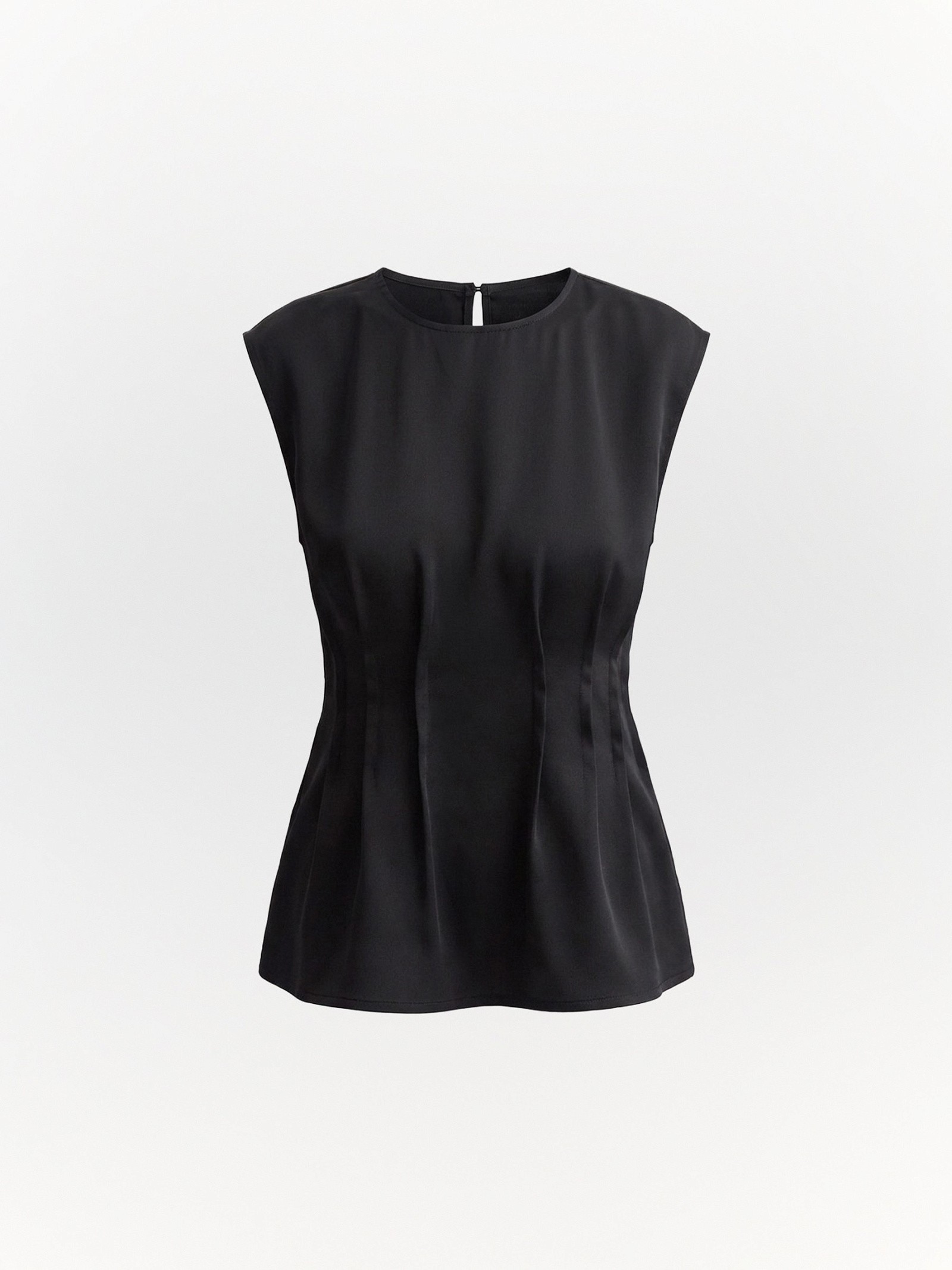 Блузка однотонная