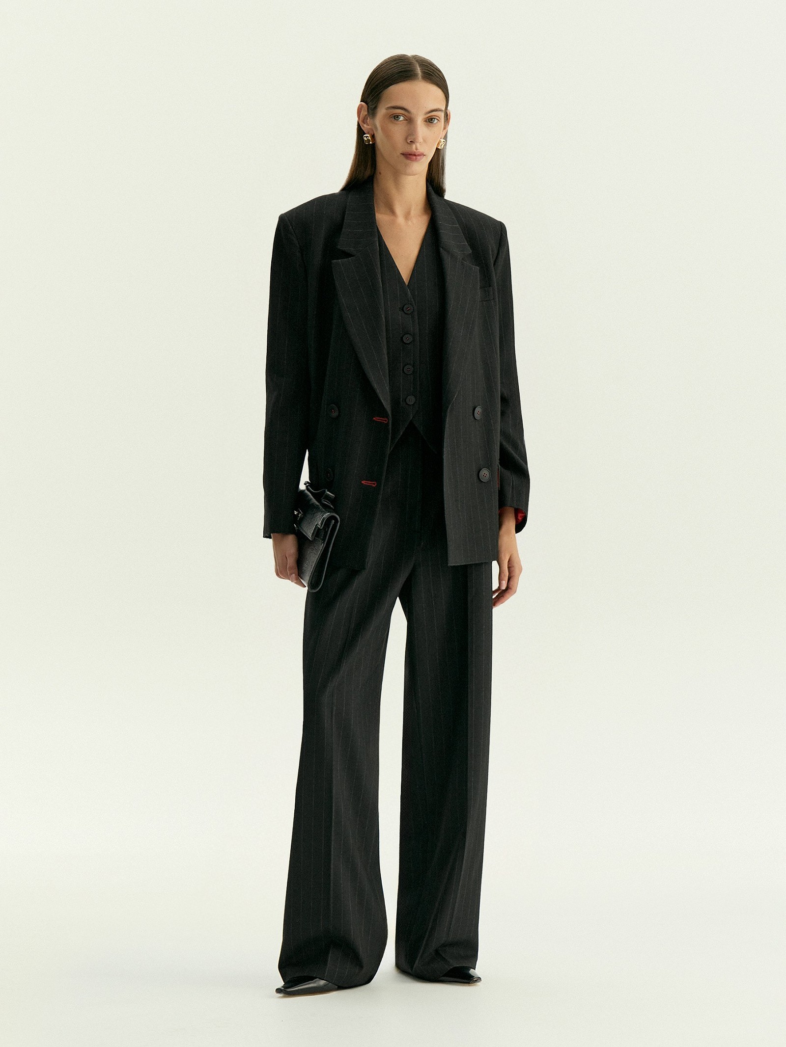 Брюки широкого кроя