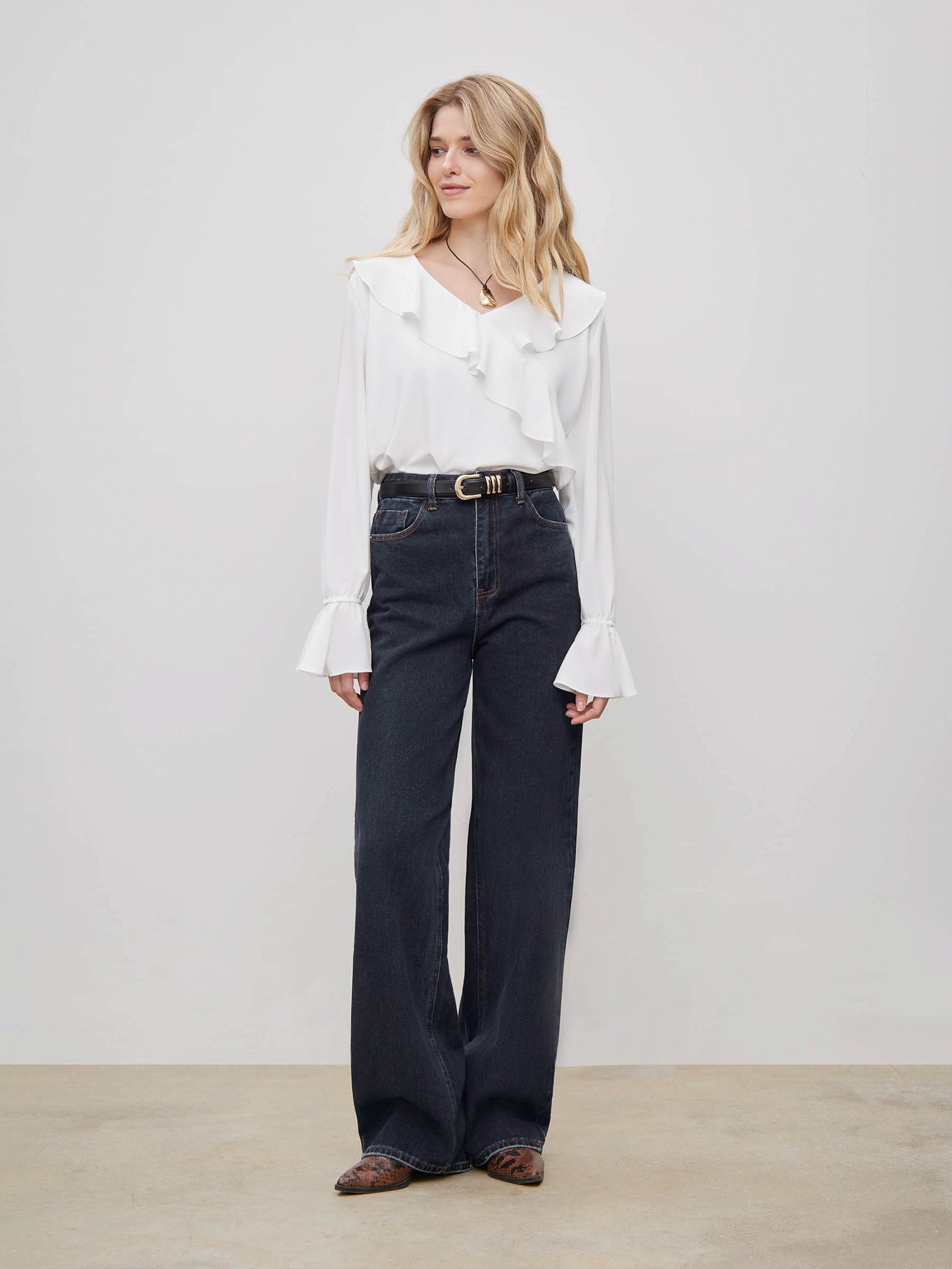 Блуза из тенсела