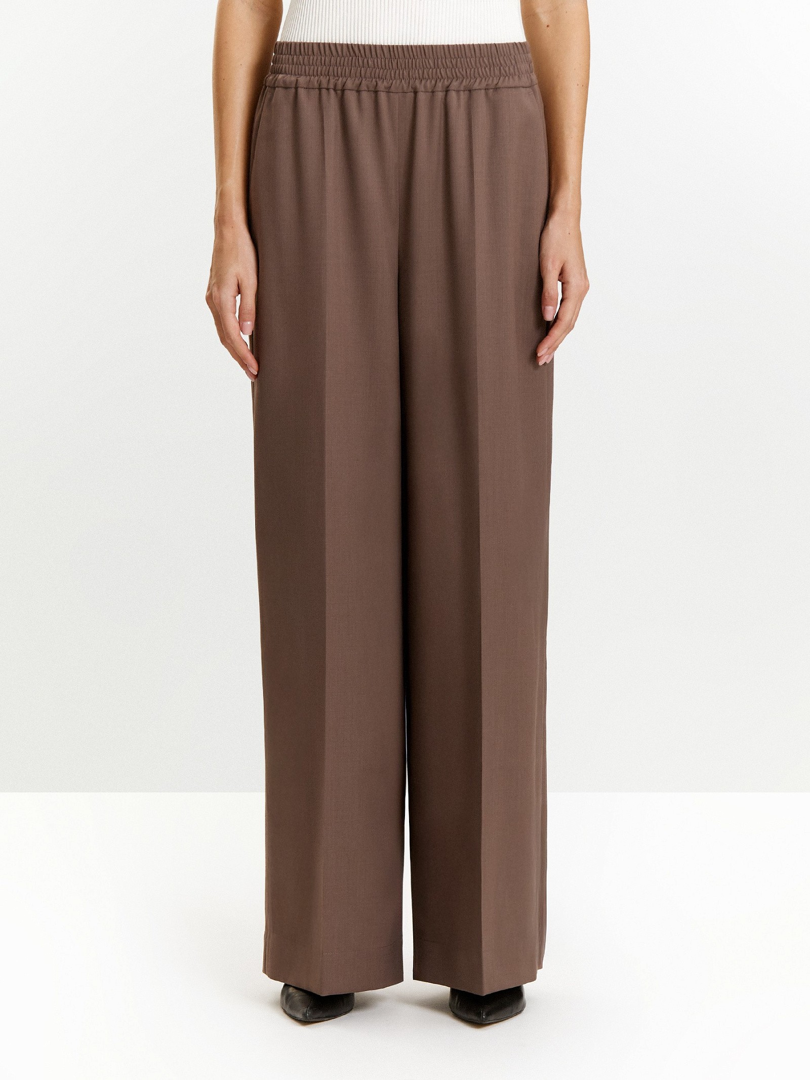 Брюки широкого кроя