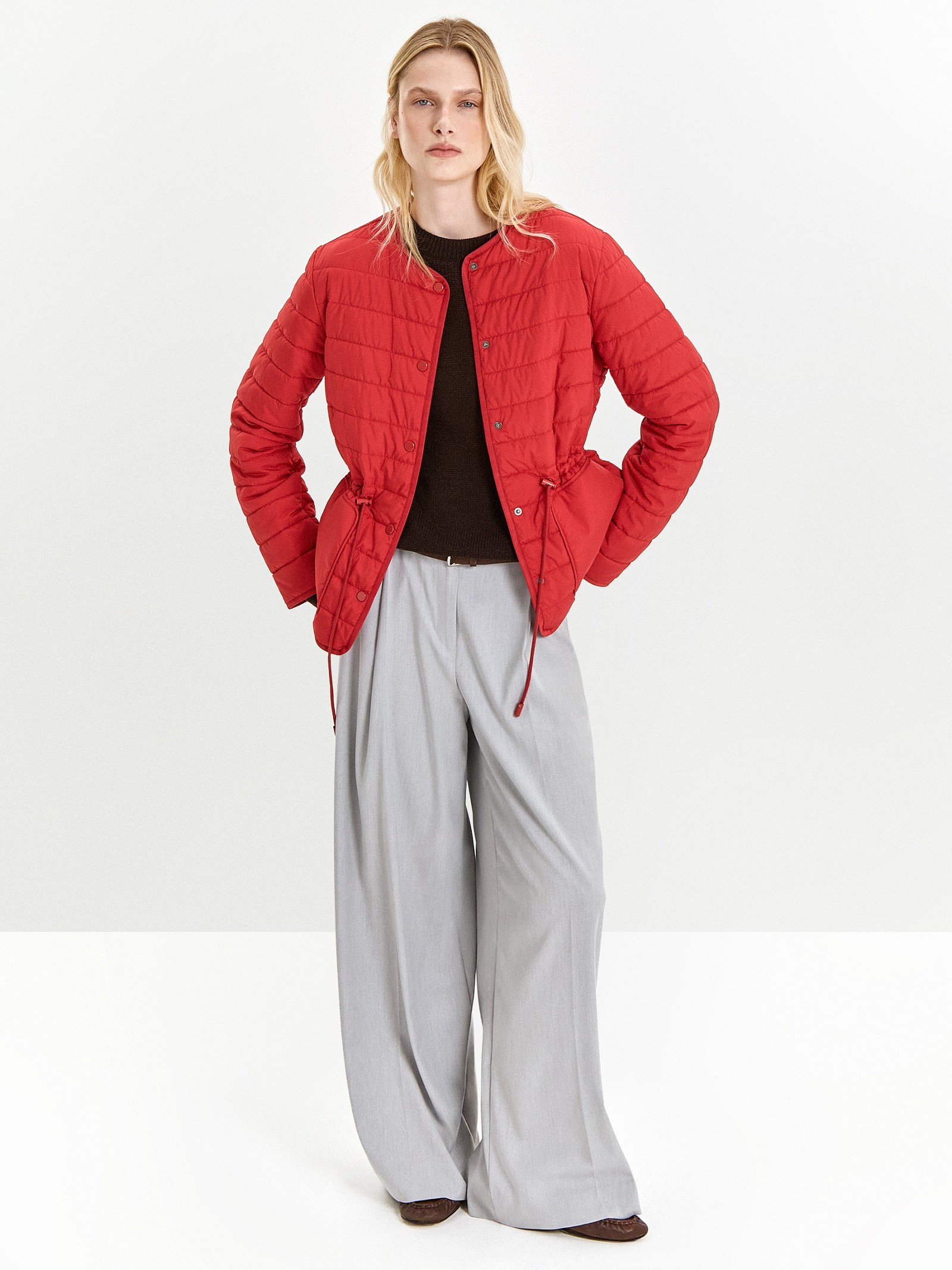 Куртка с кулиской