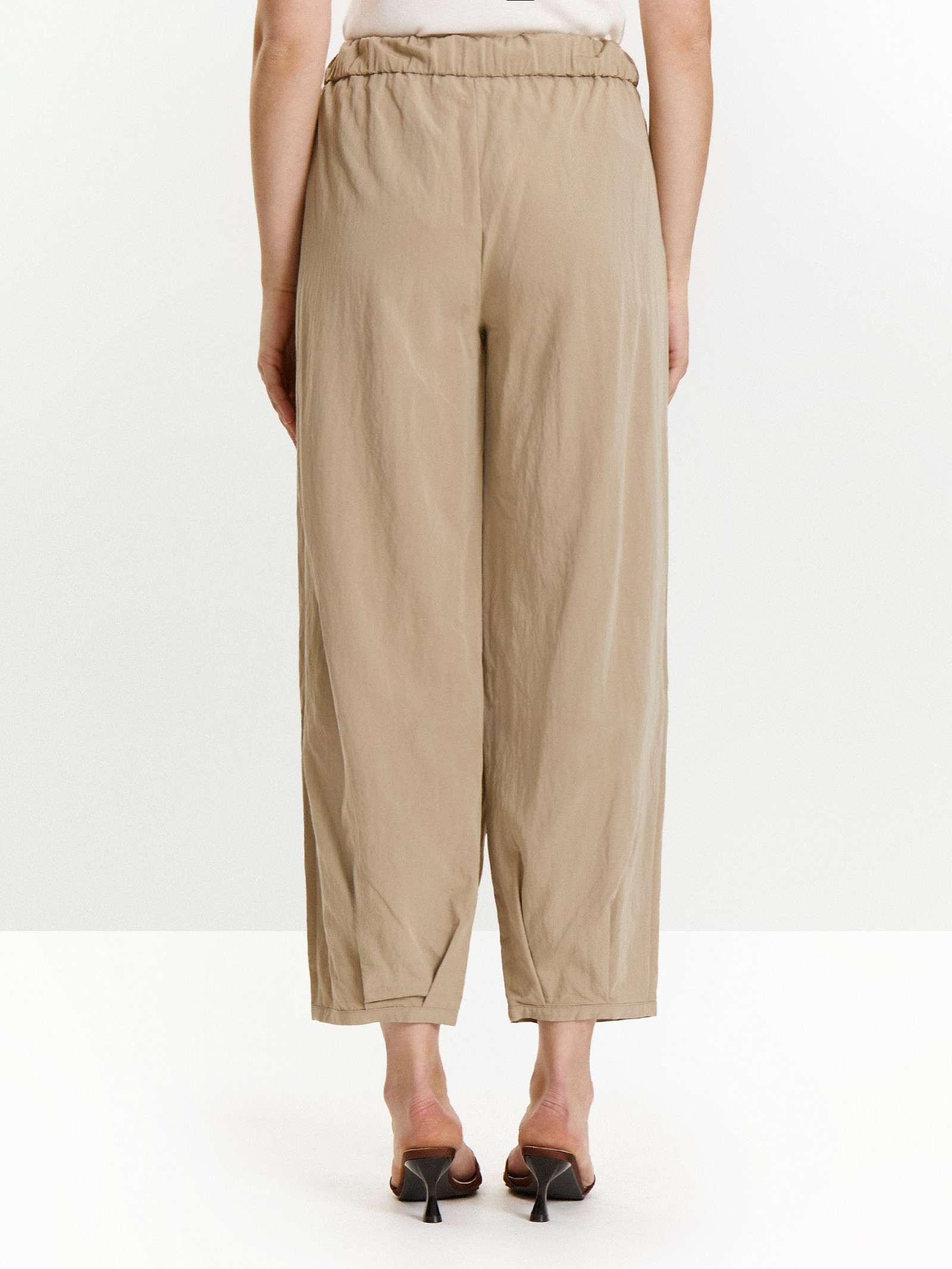 Брюки о-силуэта