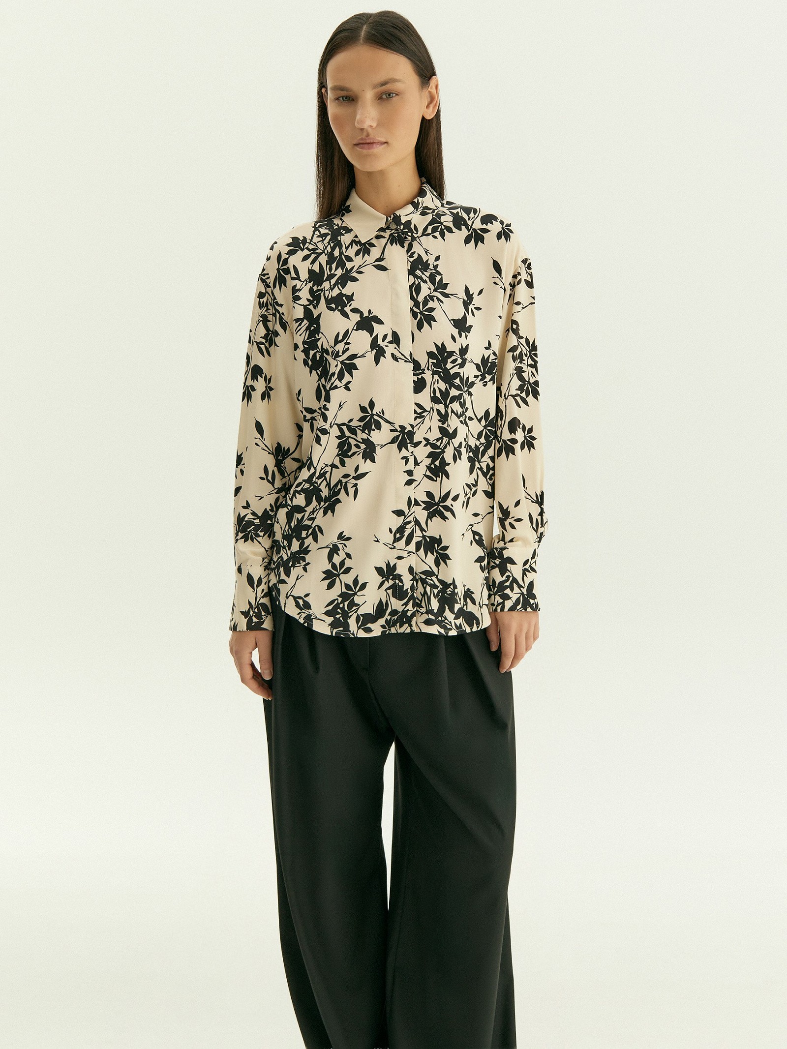 Рубашка из вискозы