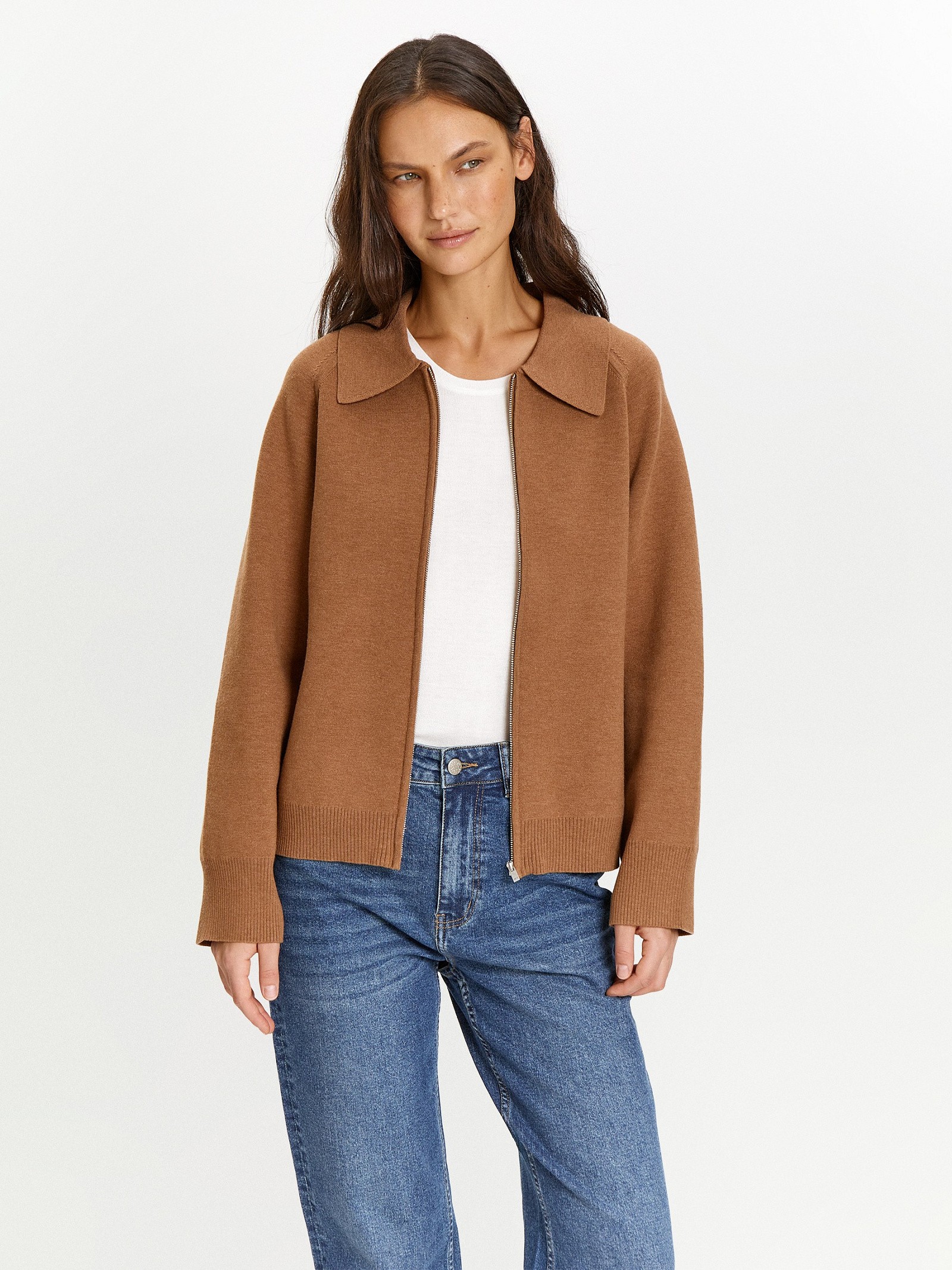 Кардиган с содержанием кашемира