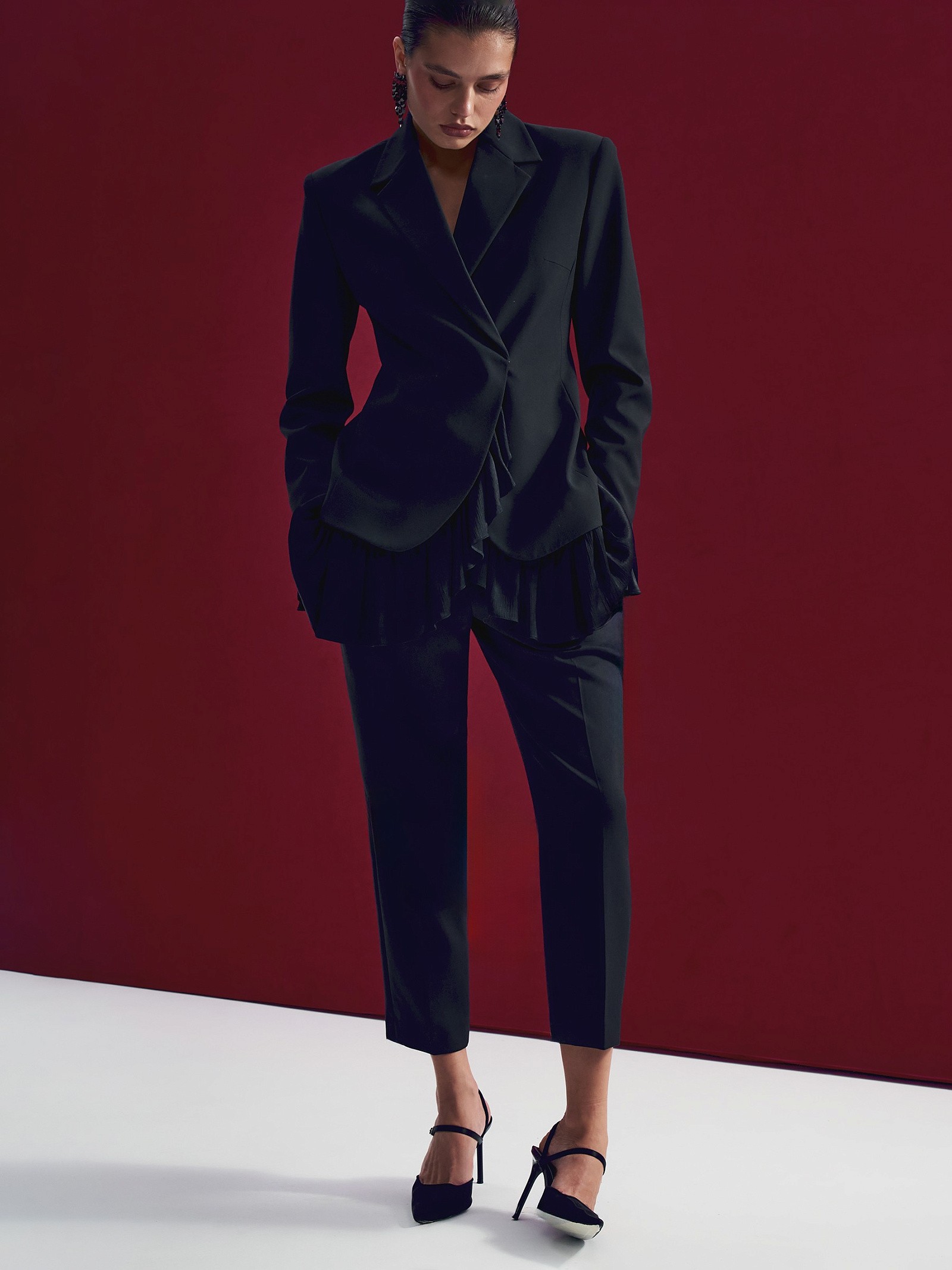 Жакет приталенный