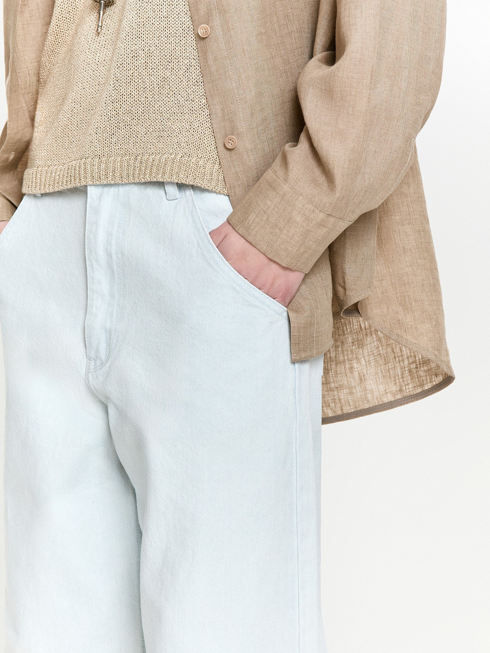 Джинсы прямого кроя