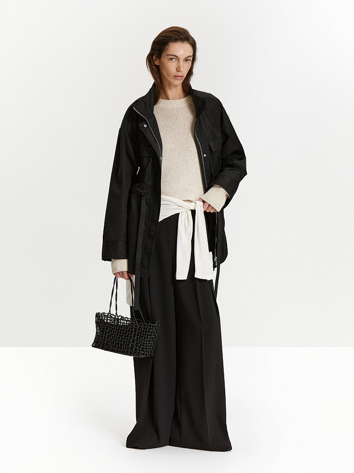 Плащ из хлопка