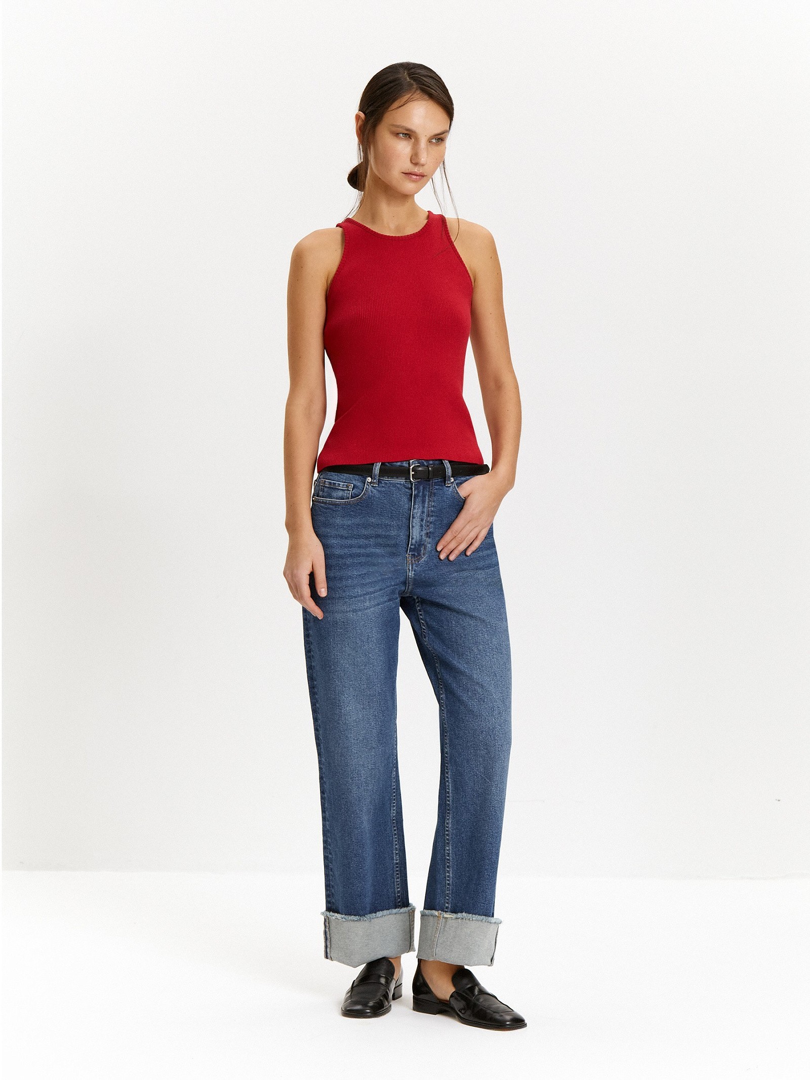 Трикотажный топ