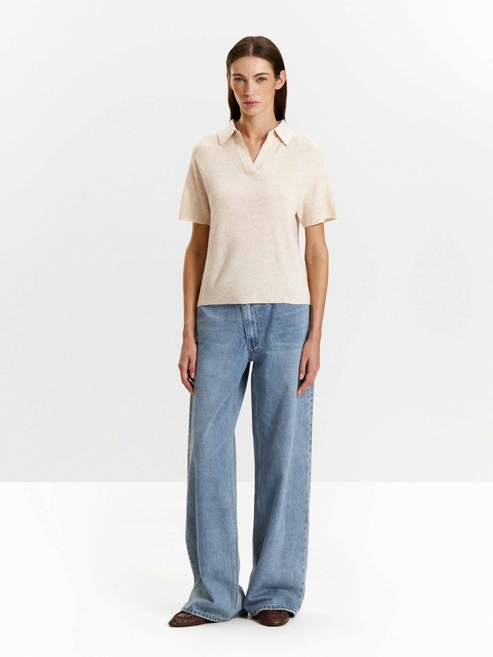 Джемпер с содержанием шерсти