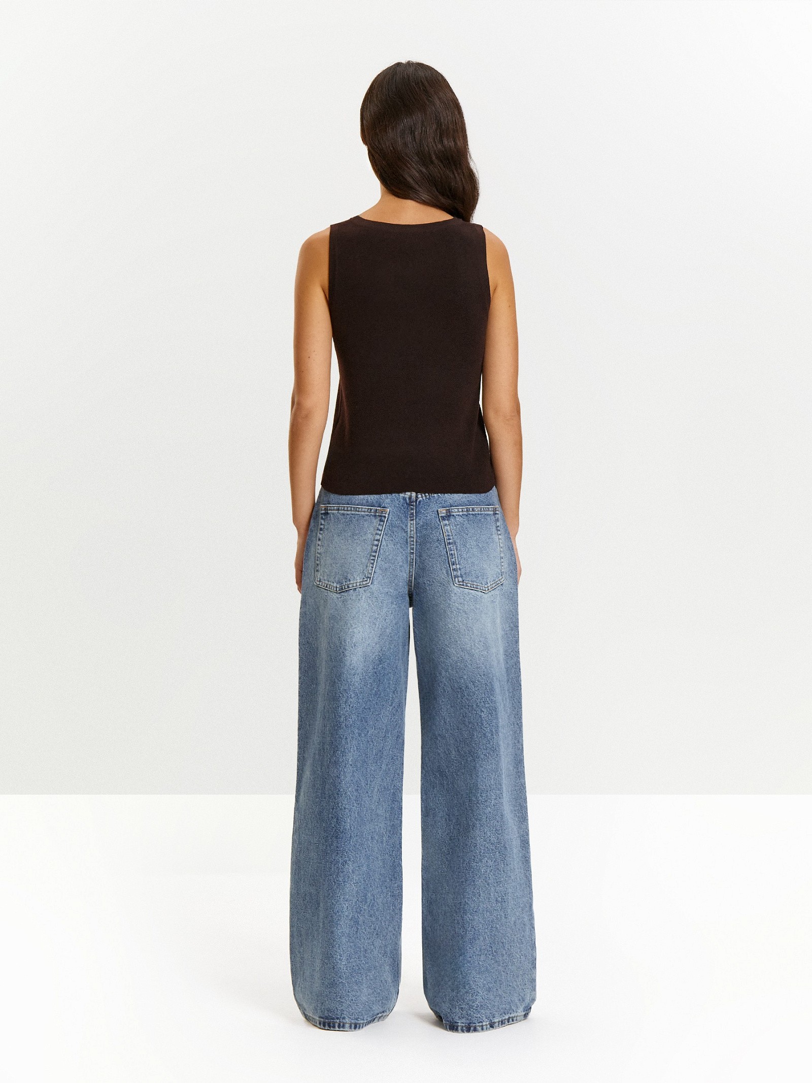 Топ с содержанием шерсти