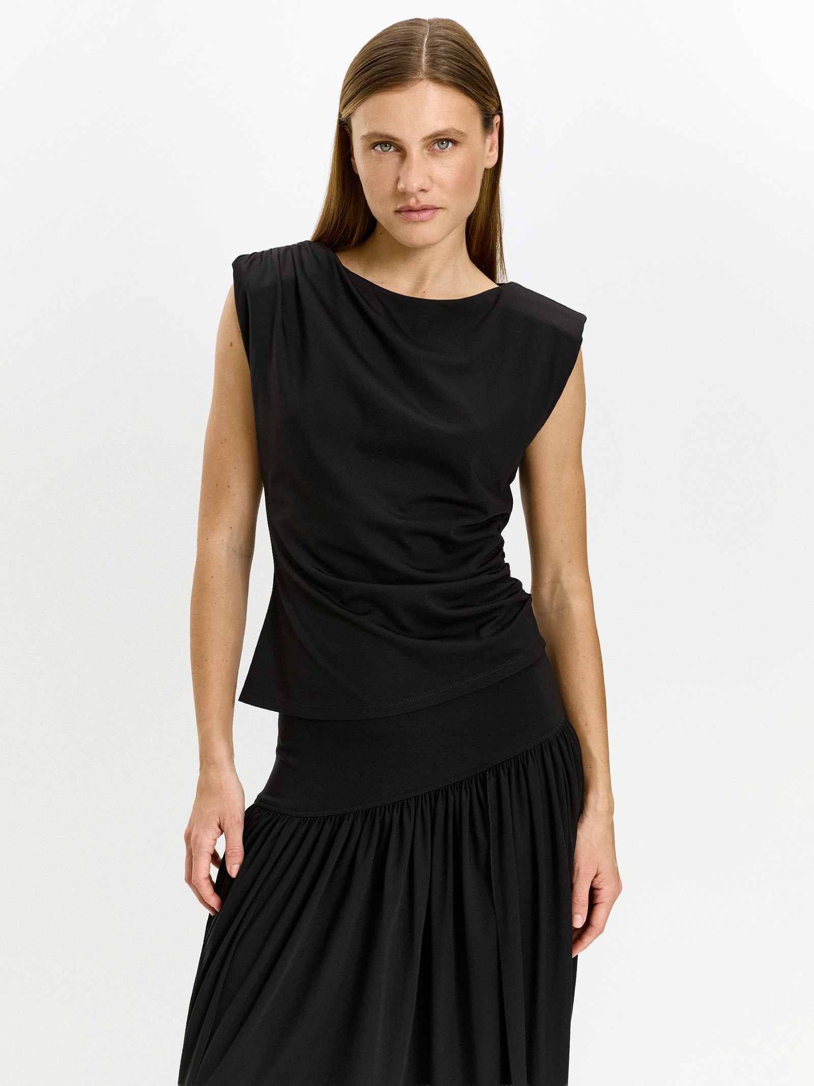 Трикотажный топ