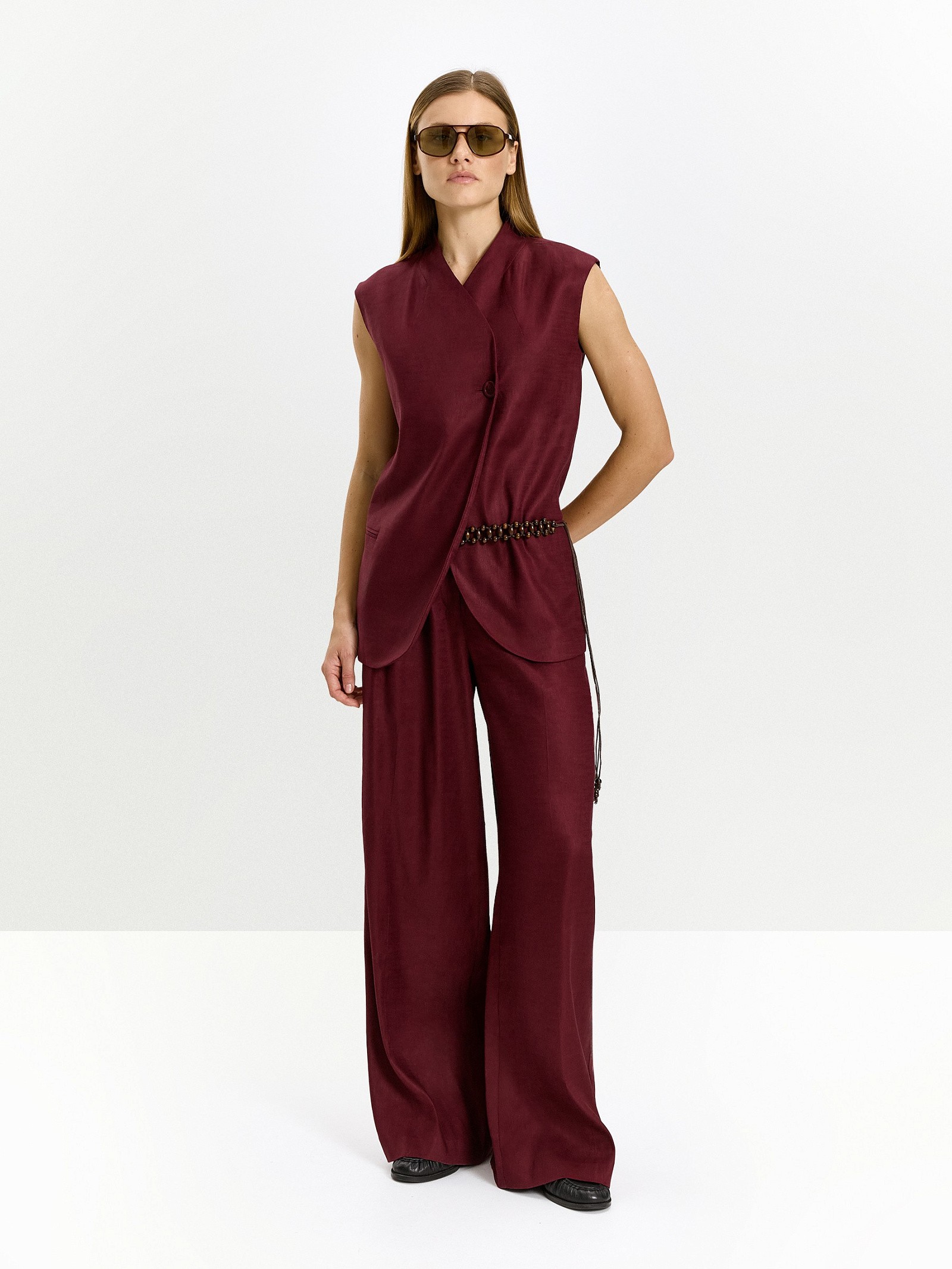 Брюки палаццо