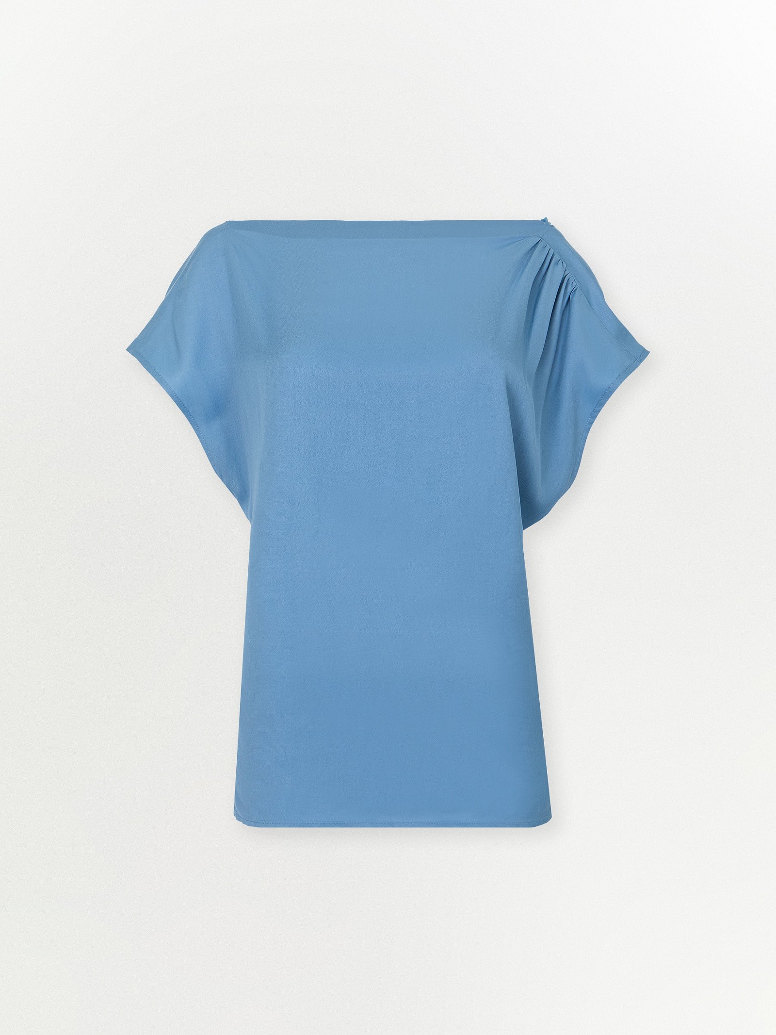 Блузка однотонная