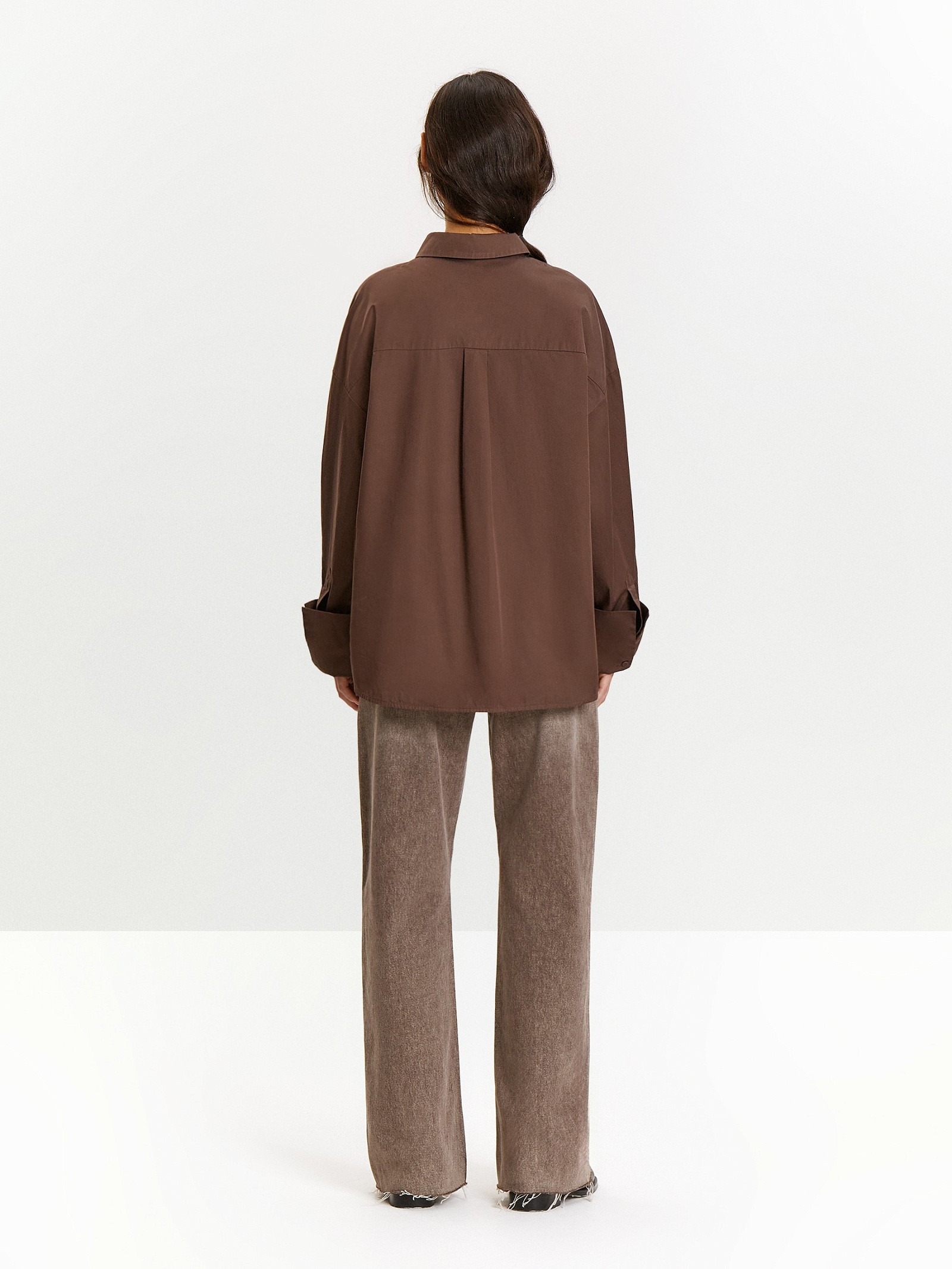 Рубашка удлиненная